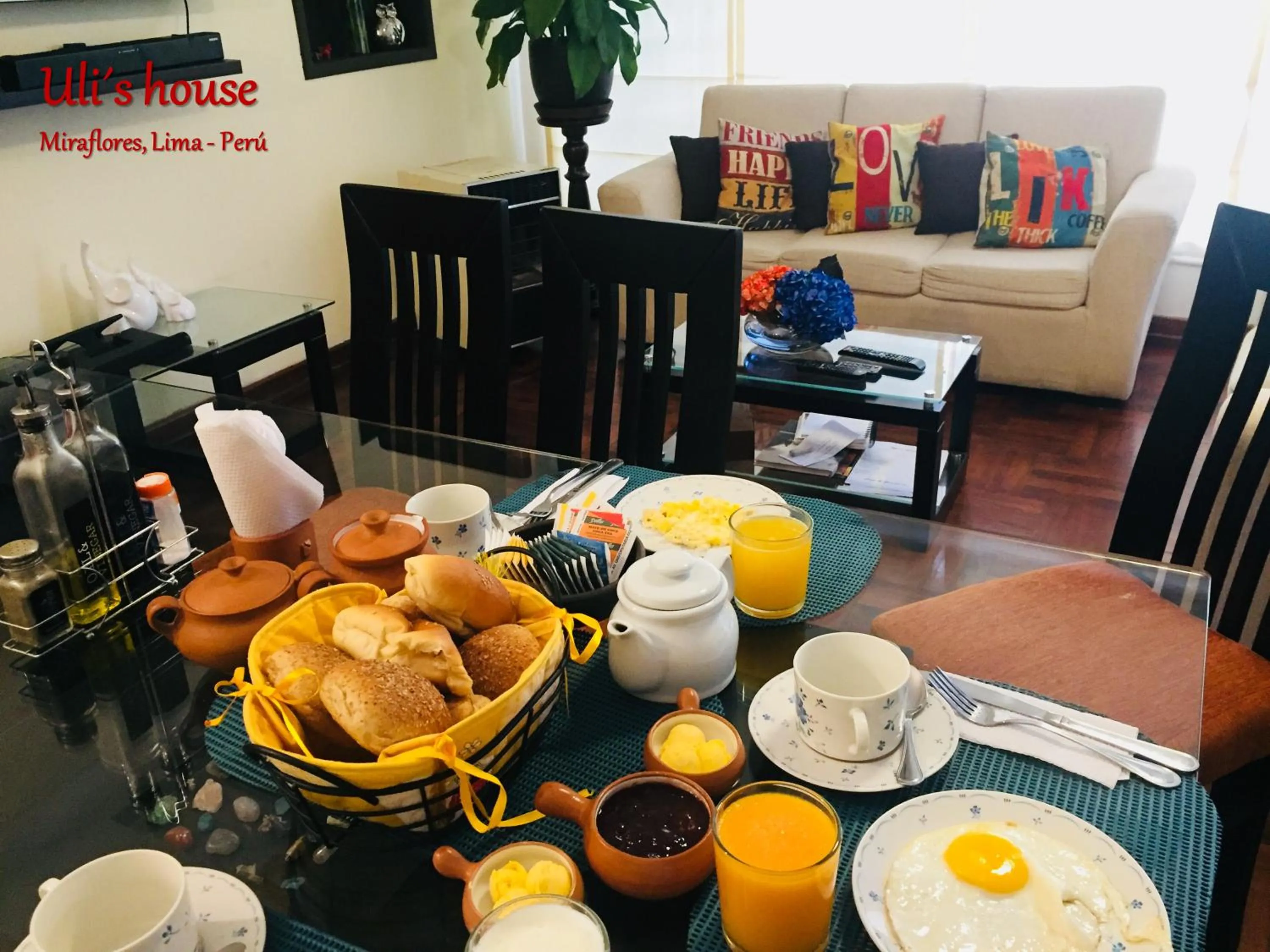 Breakfast in Uli´s house