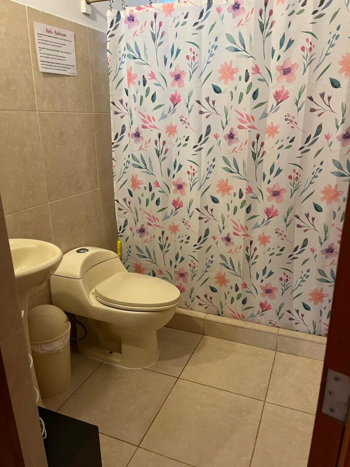 Bathroom in Uli´s house