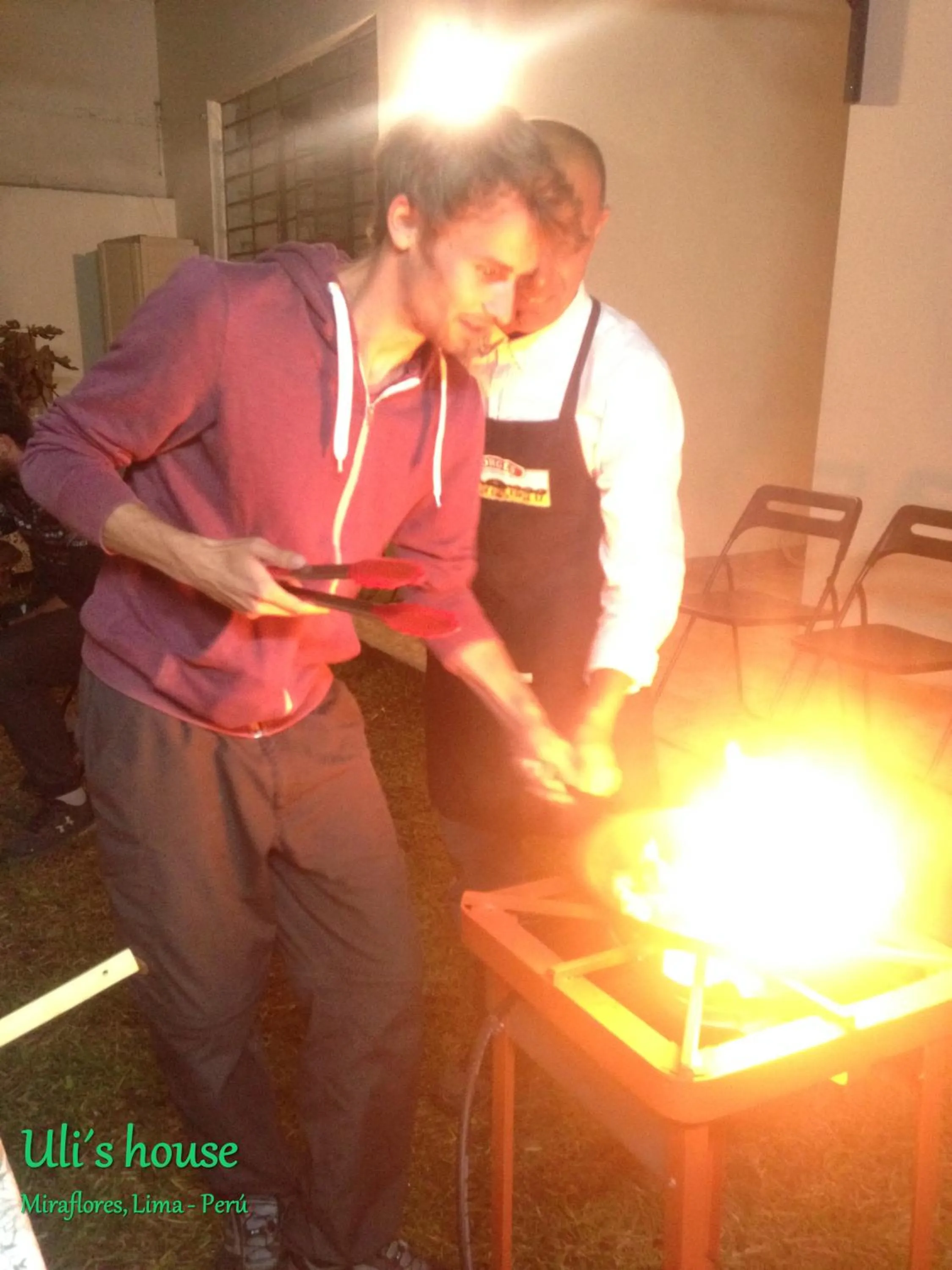 Entertainment in Uli´s house