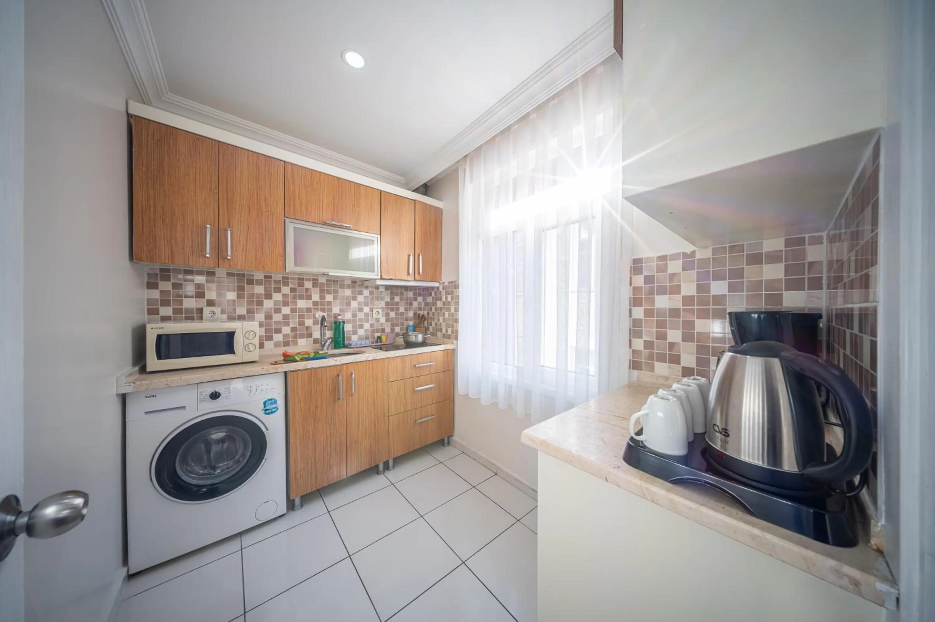 Coffee/tea facilities in Feyza Apart