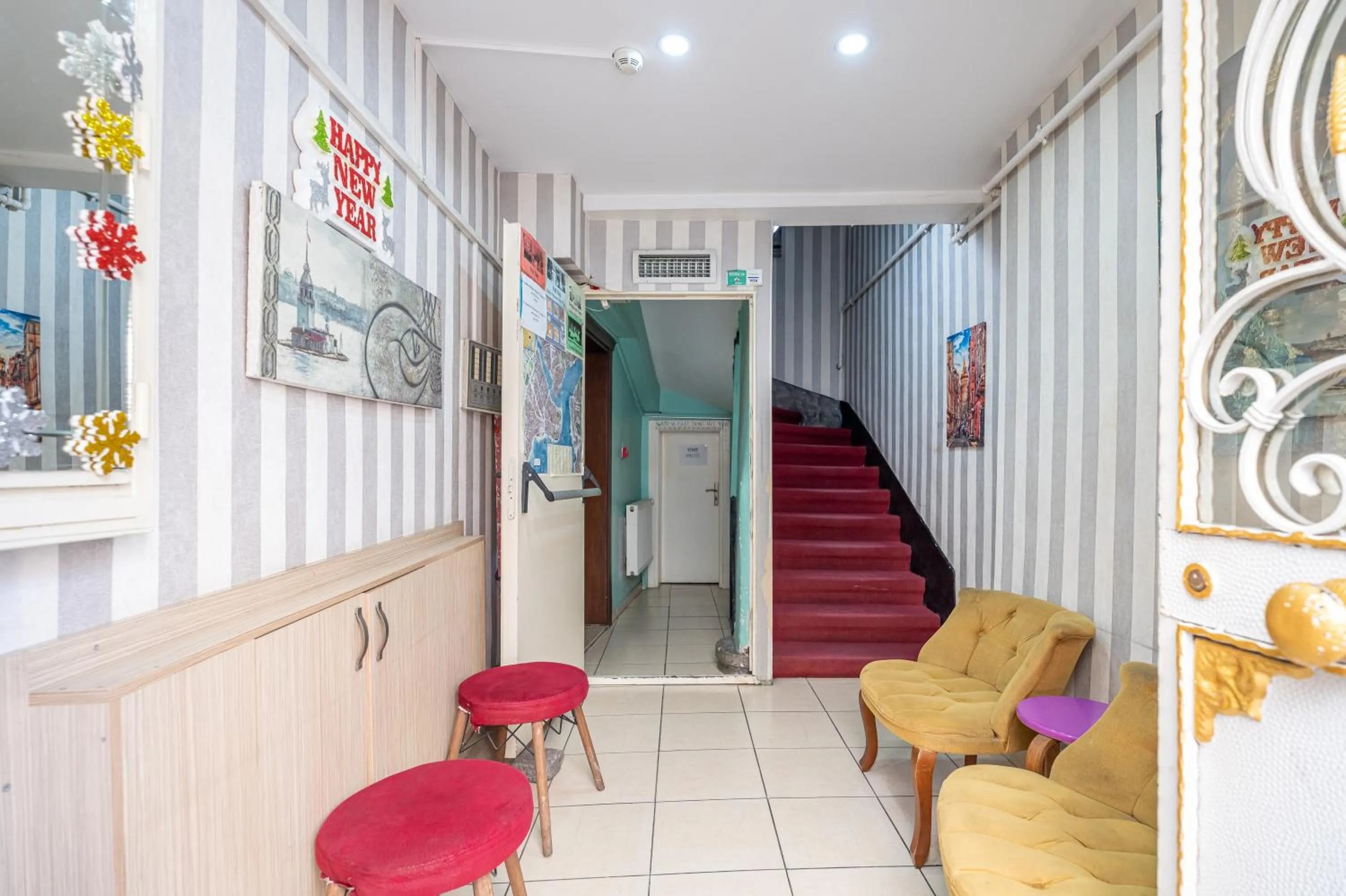 Lobby or reception in Feyza Apart