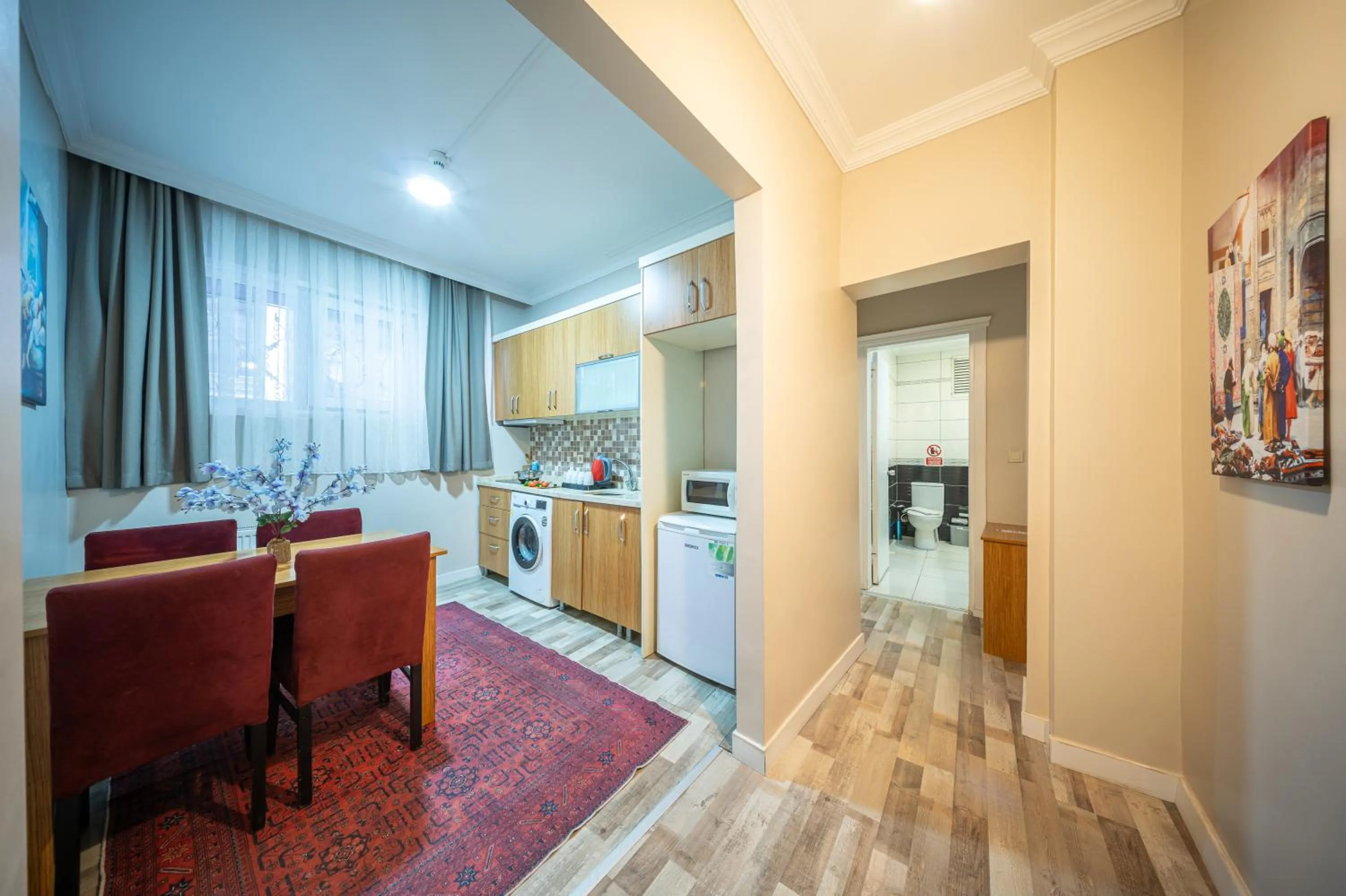 Kitchen or kitchenette in Feyza Apart
