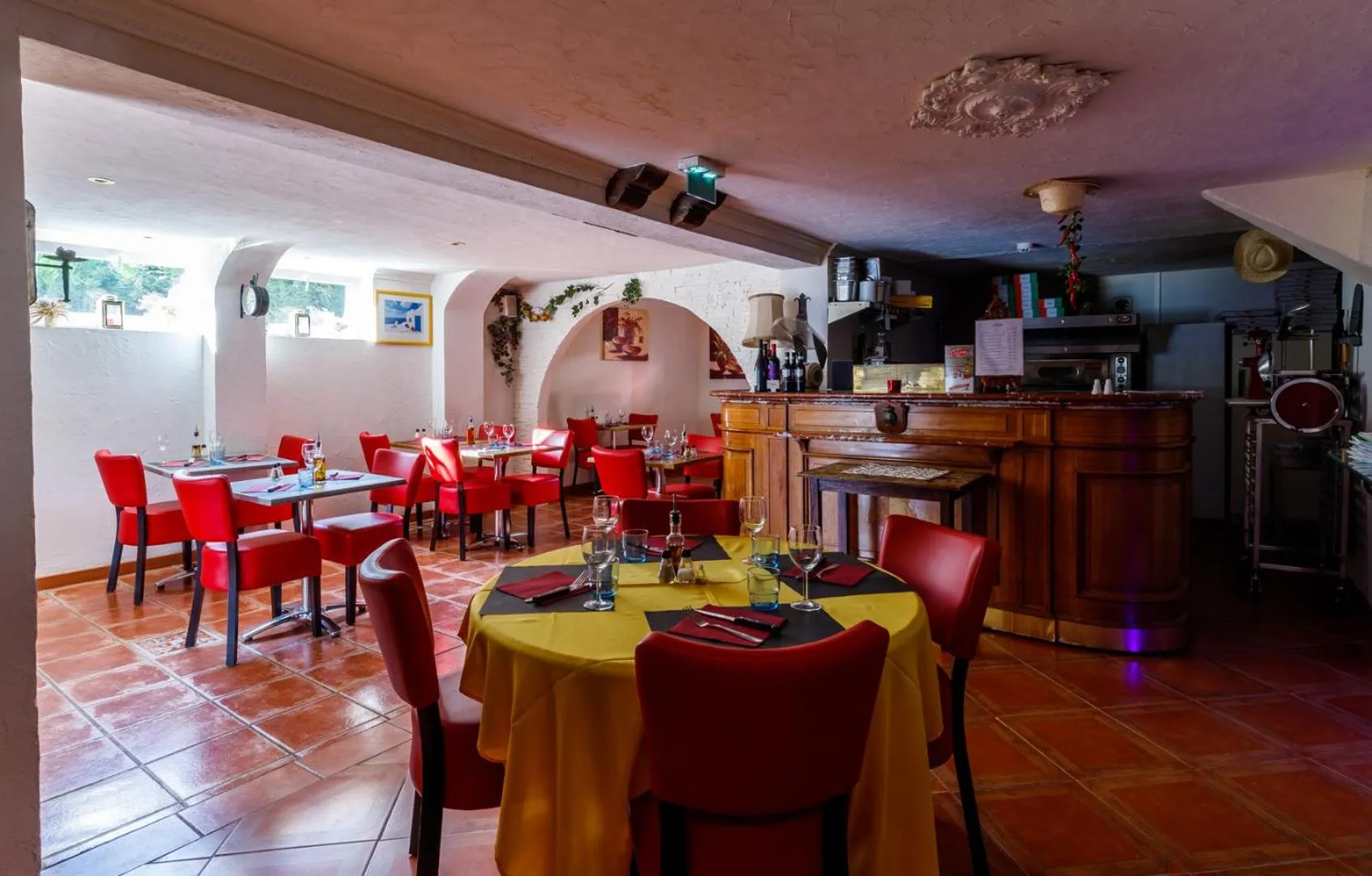 Dining area in Hôtel Restaurant Kuentz