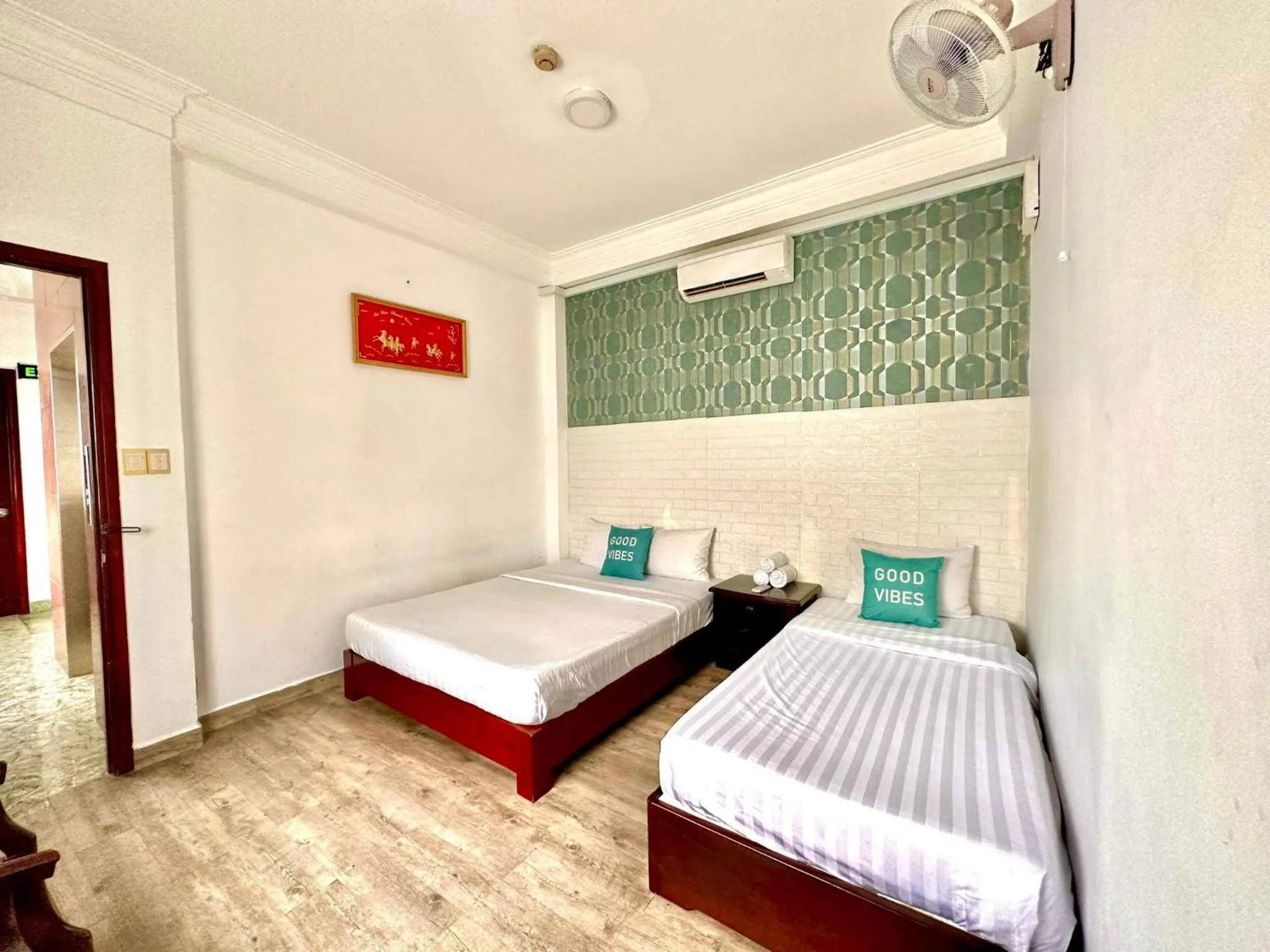 Bed in Anh Duy Hotel - Nguyễn Công Trứ The Bitexco Neighbour