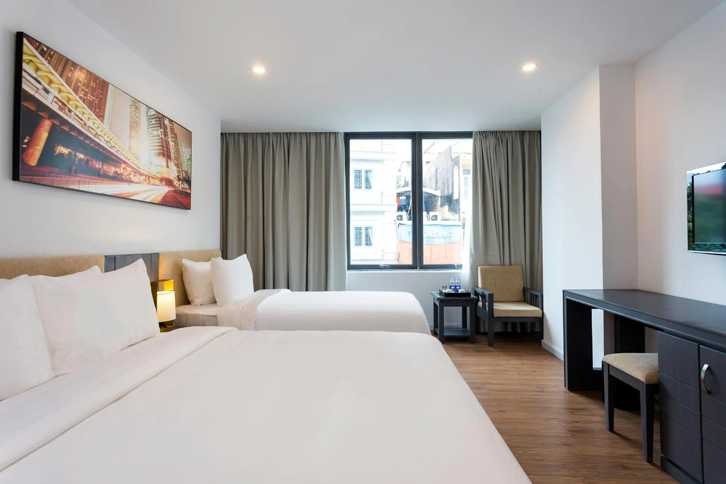 Photo of the whole room, Bed in Calista Sai Gon Hotel