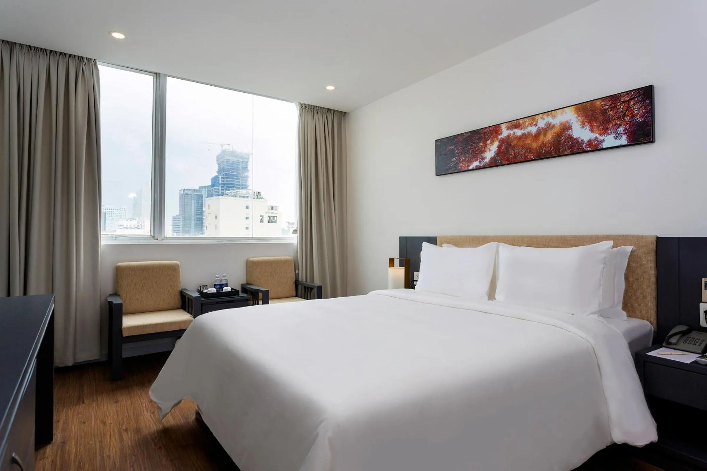 Photo of the whole room, Bed in Calista Sai Gon Hotel