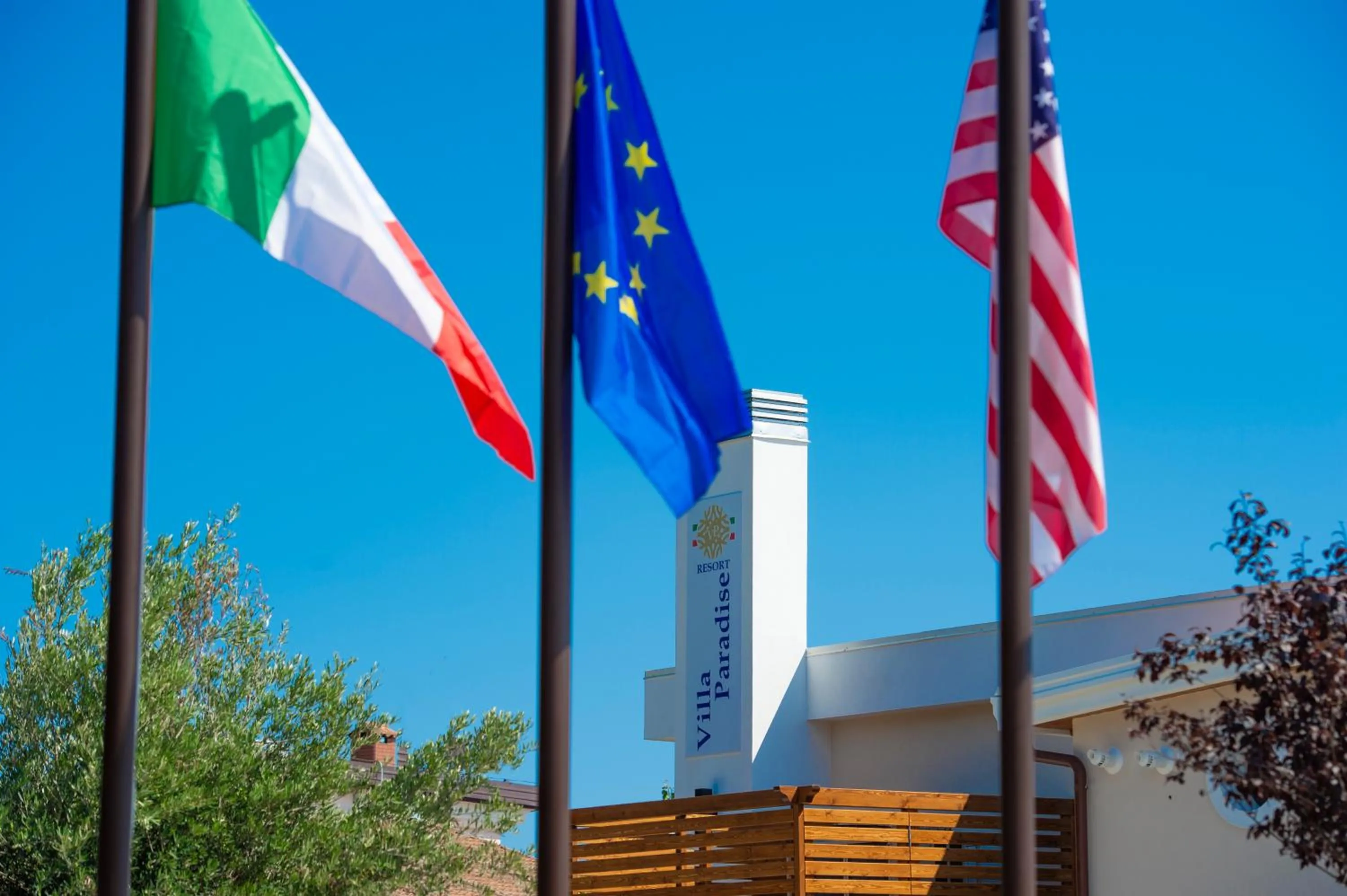 Property building in Villa Paradise Resort