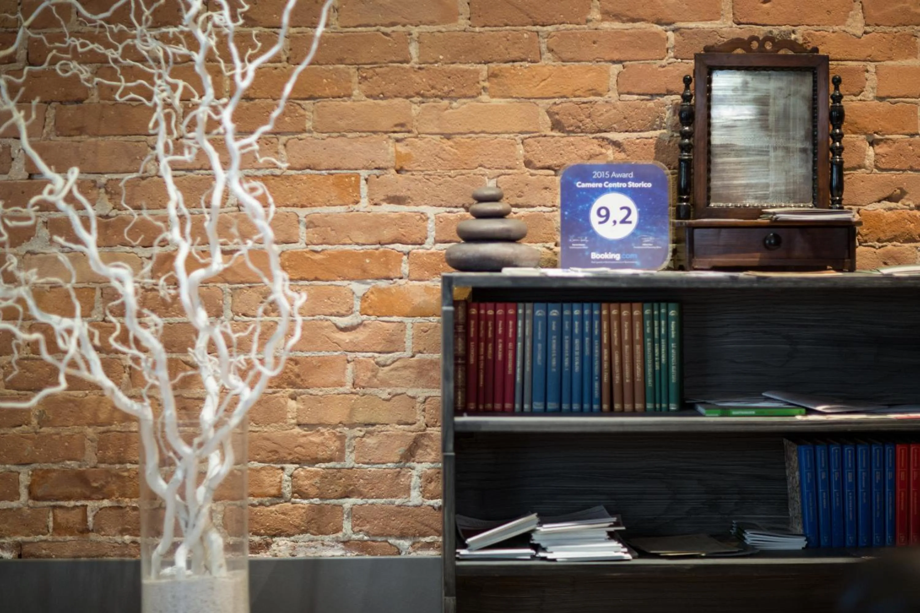 Lobby or reception in Camere Centro Storico