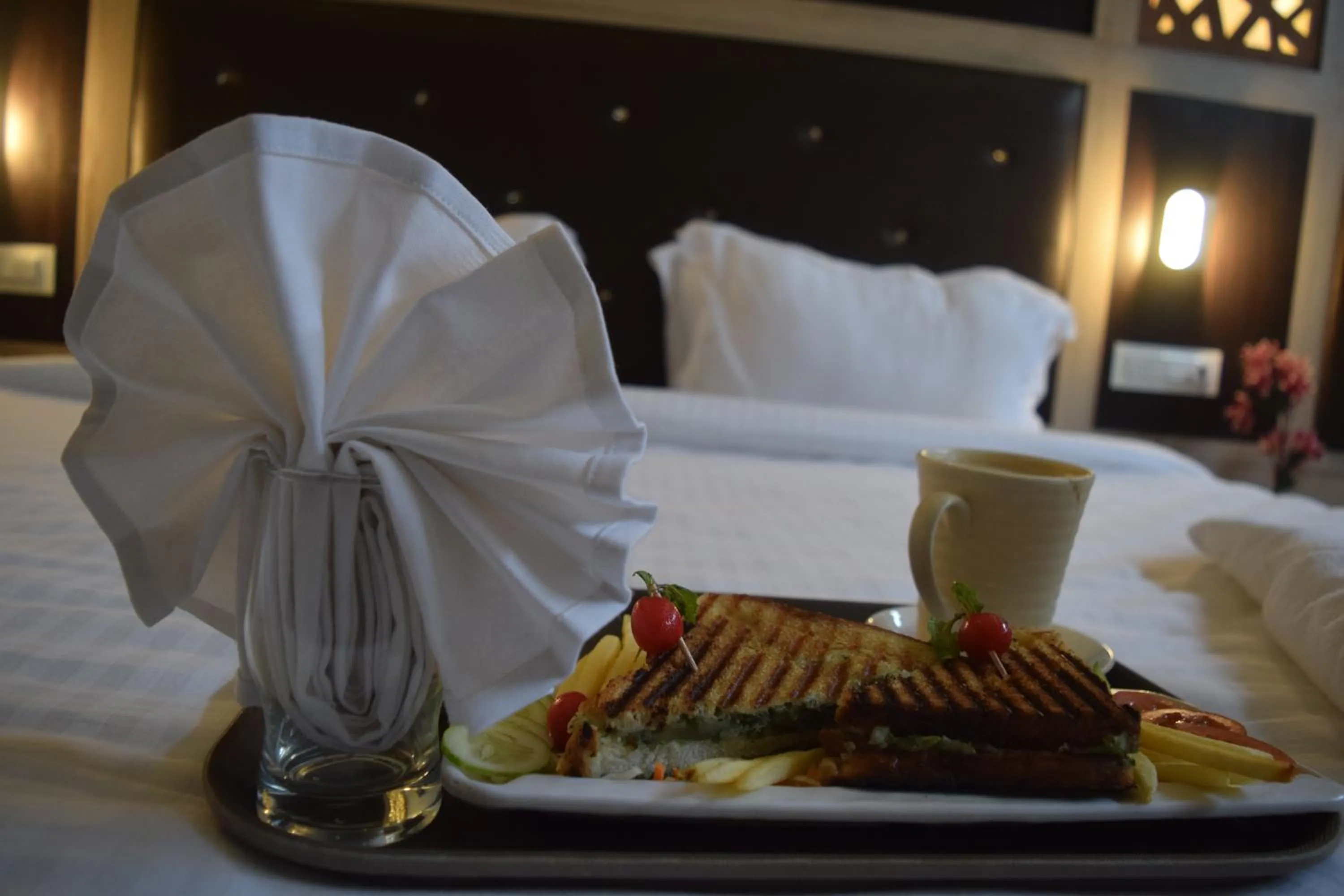 Continental breakfast in Hotel Dayal Shree Paradise