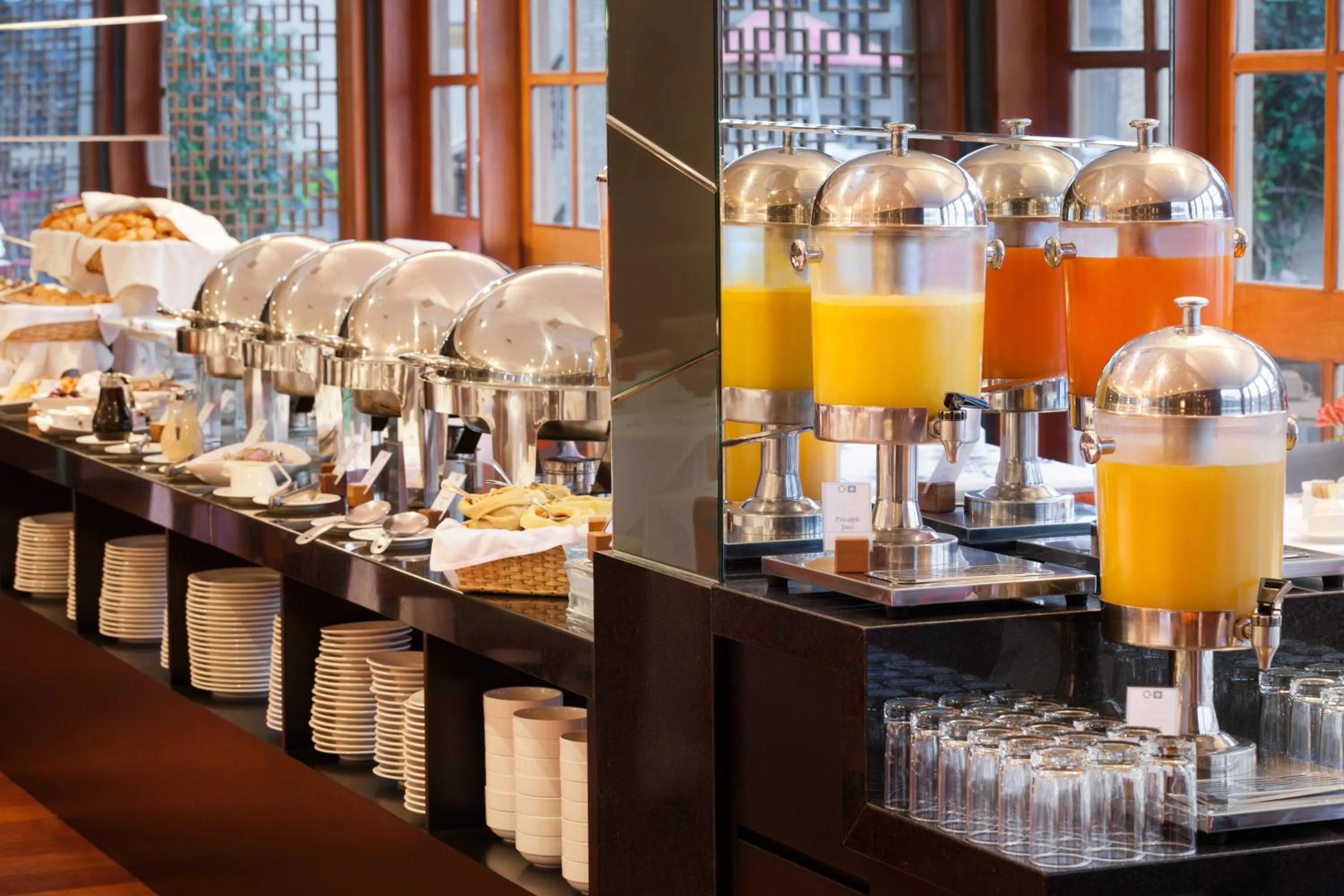 Buffet breakfast in Wyndham Costa del Sol Trujillo