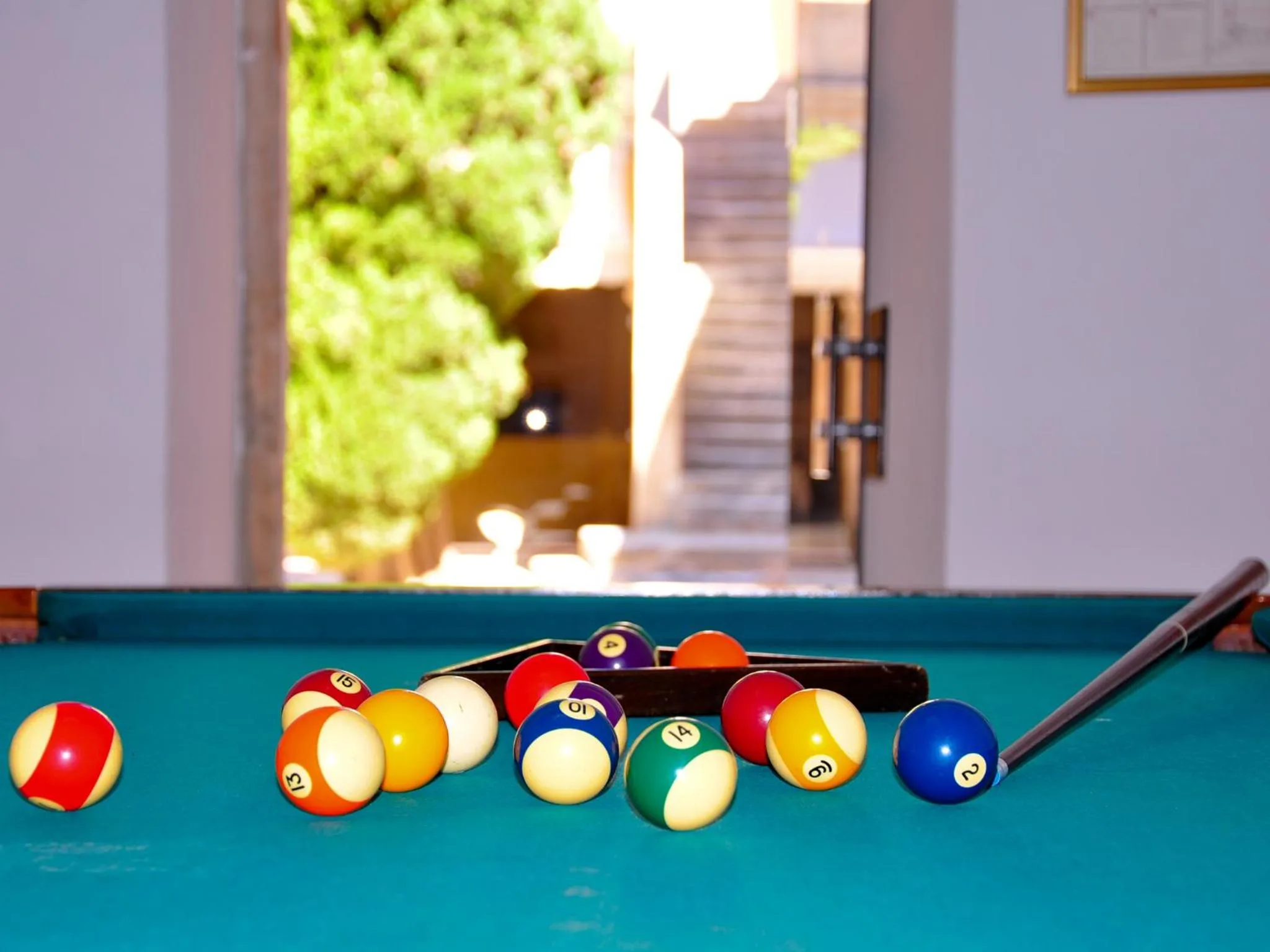 Billiard in Pousada Castelo de Alvito