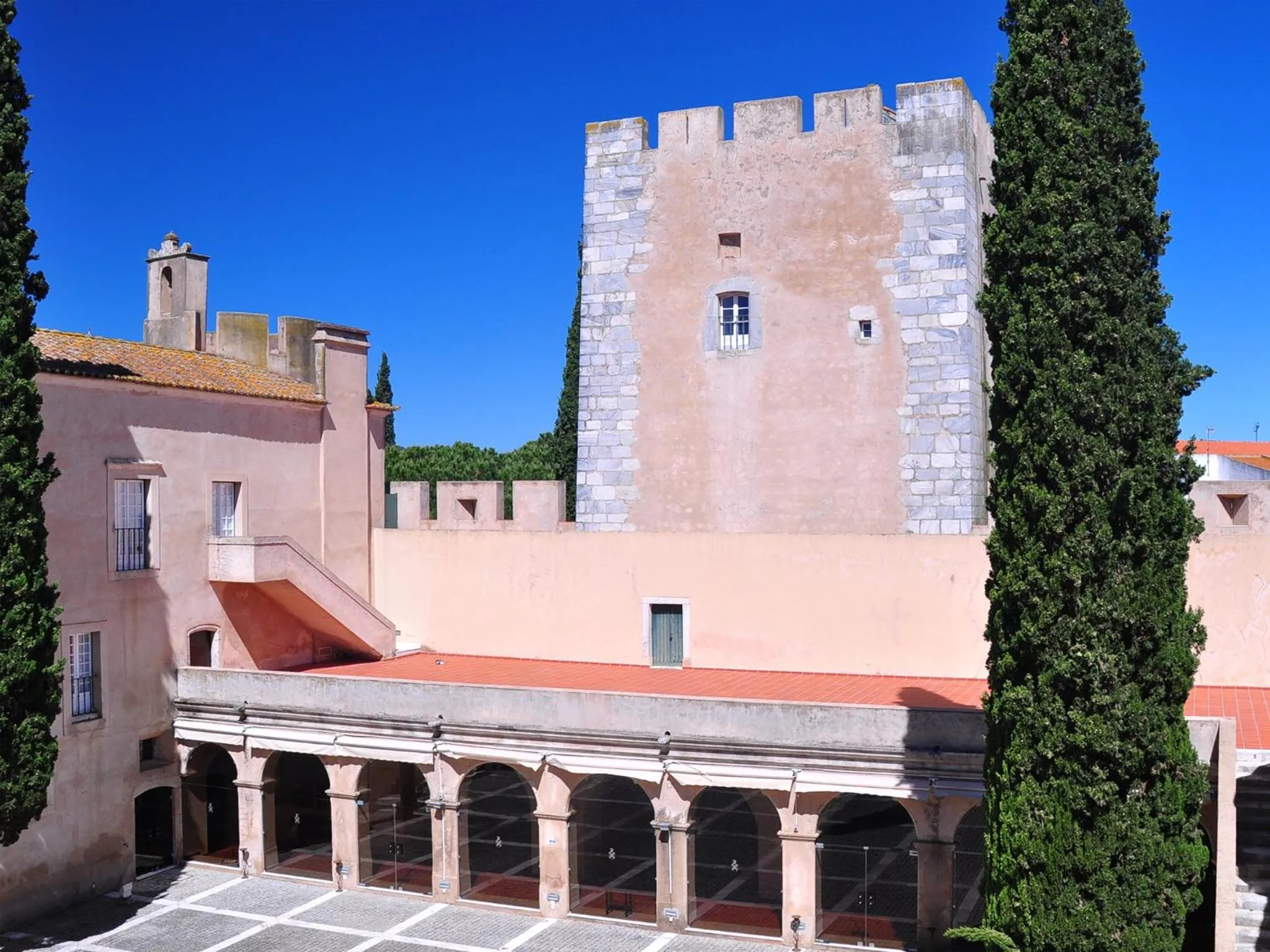 Balcony/Terrace in Pousada Castelo de Alvito
