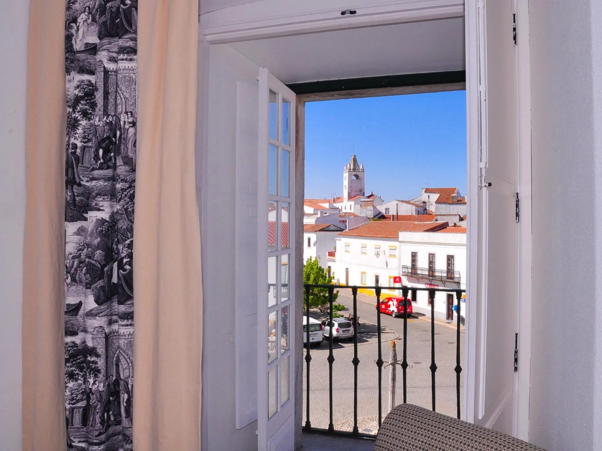 Street view in Pousada Castelo de Alvito