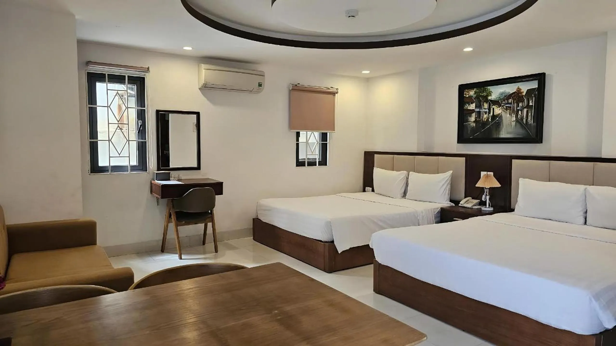 Bed in New Era Hotel & Apartments