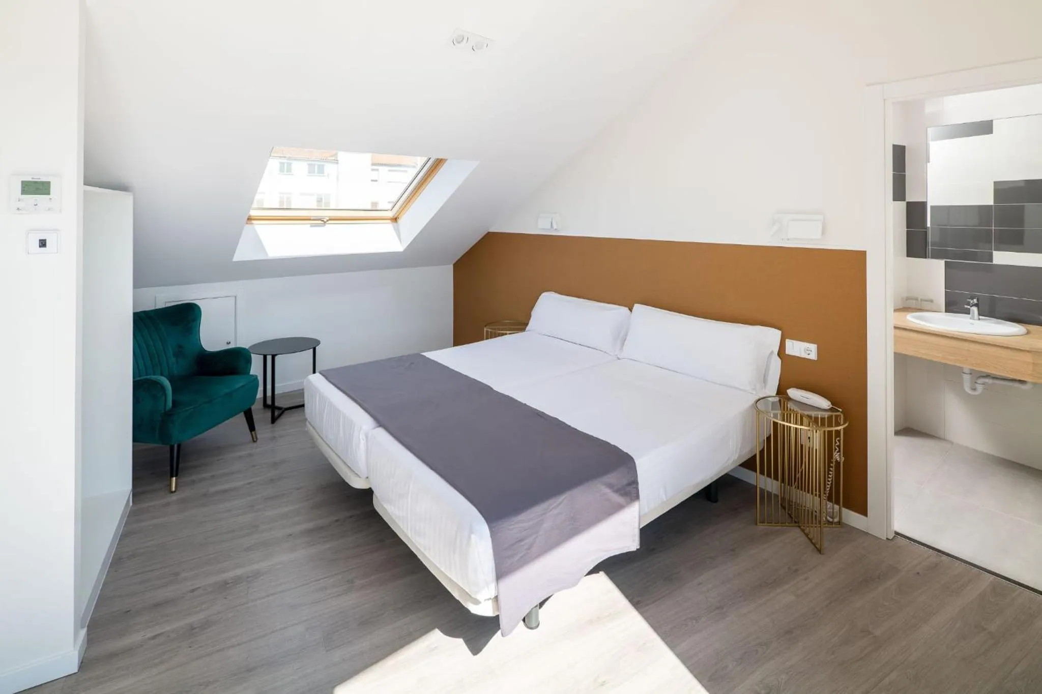 Bed in Hotel Concheiros