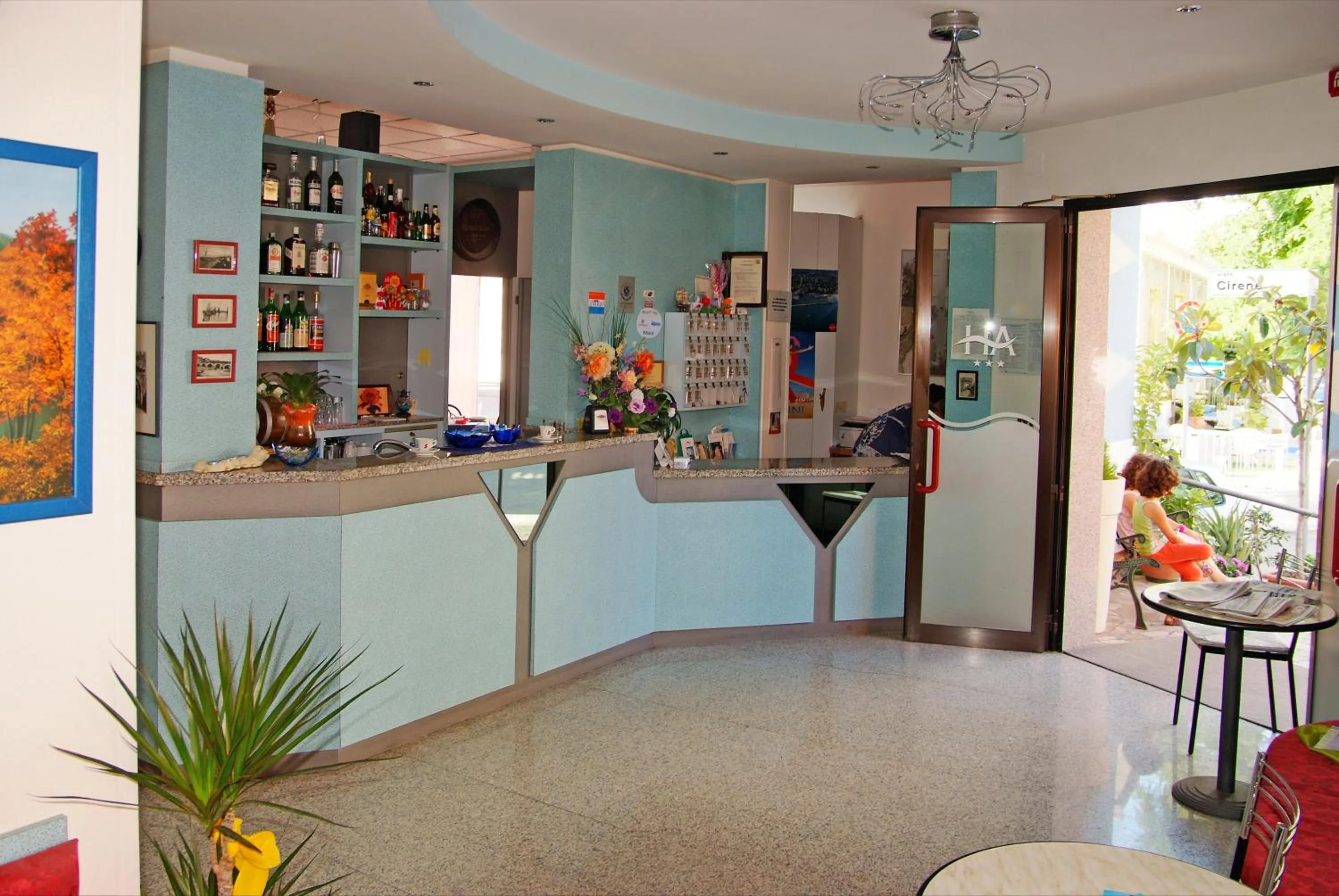 Lobby or reception in Hotel Acquazzurra