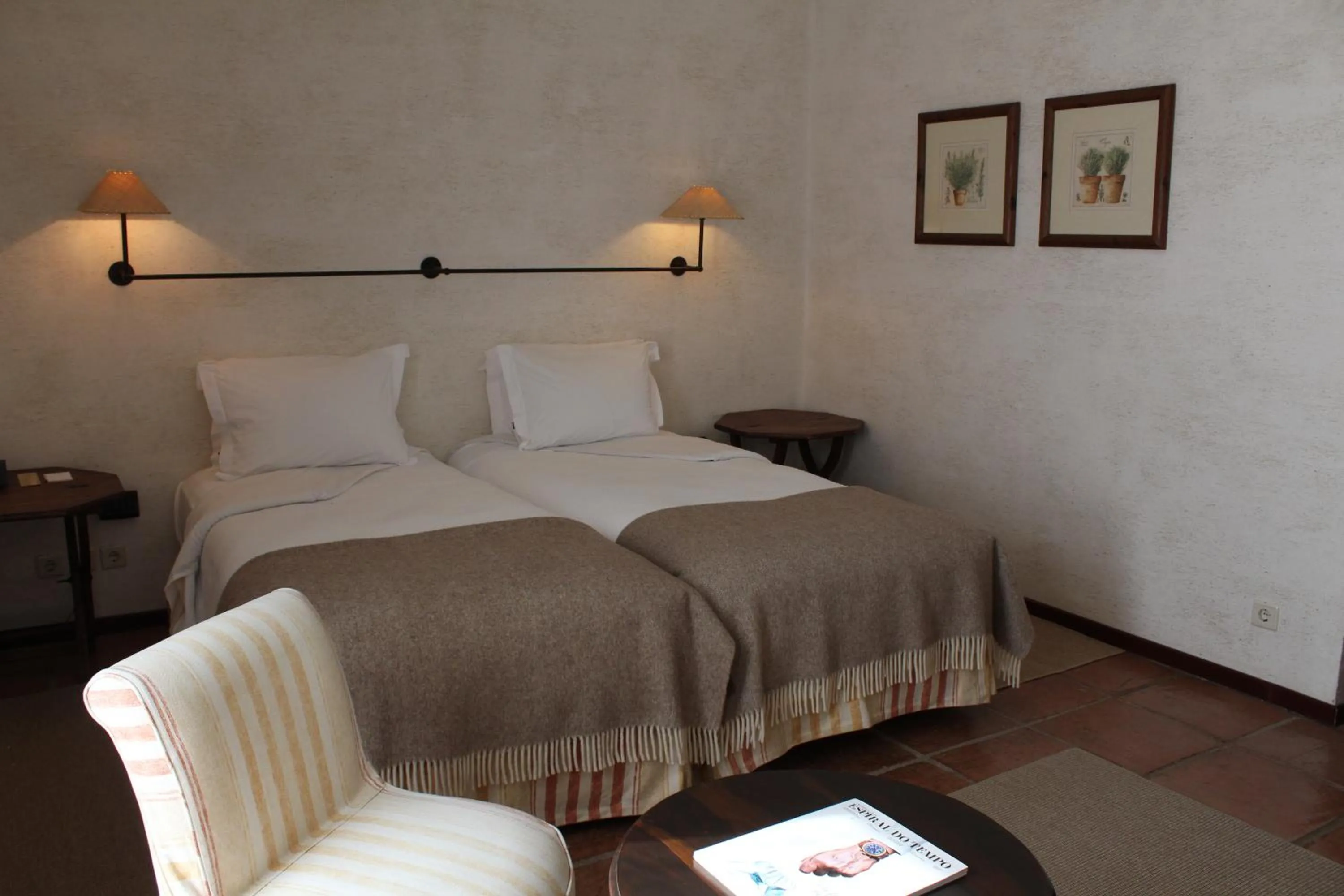 Bed in Pousada Convento de Belmonte