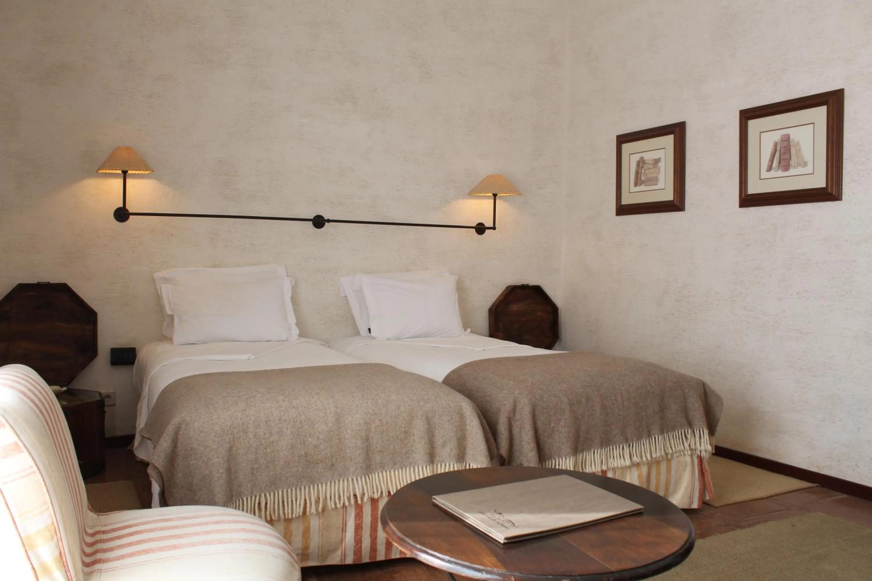 Bed in Pousada Convento de Belmonte