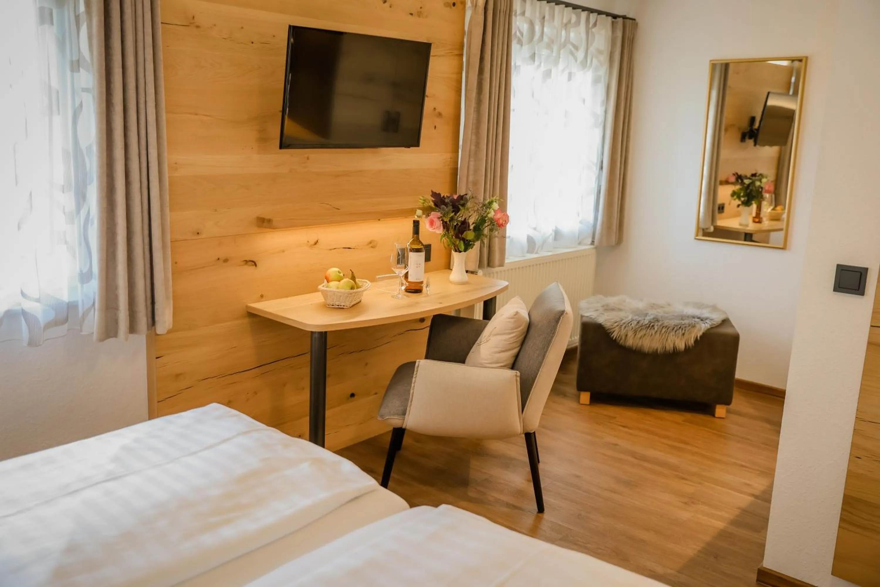 Photo of the whole room, Bed in Landhotel Schellenberg