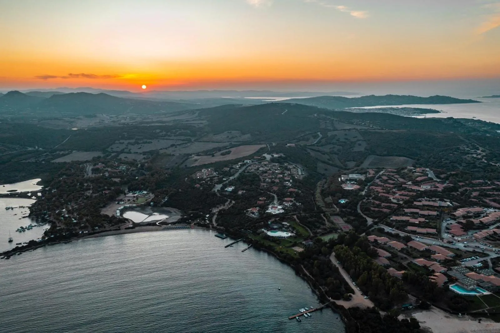 Bird's eye view in Le Ville Le Saline