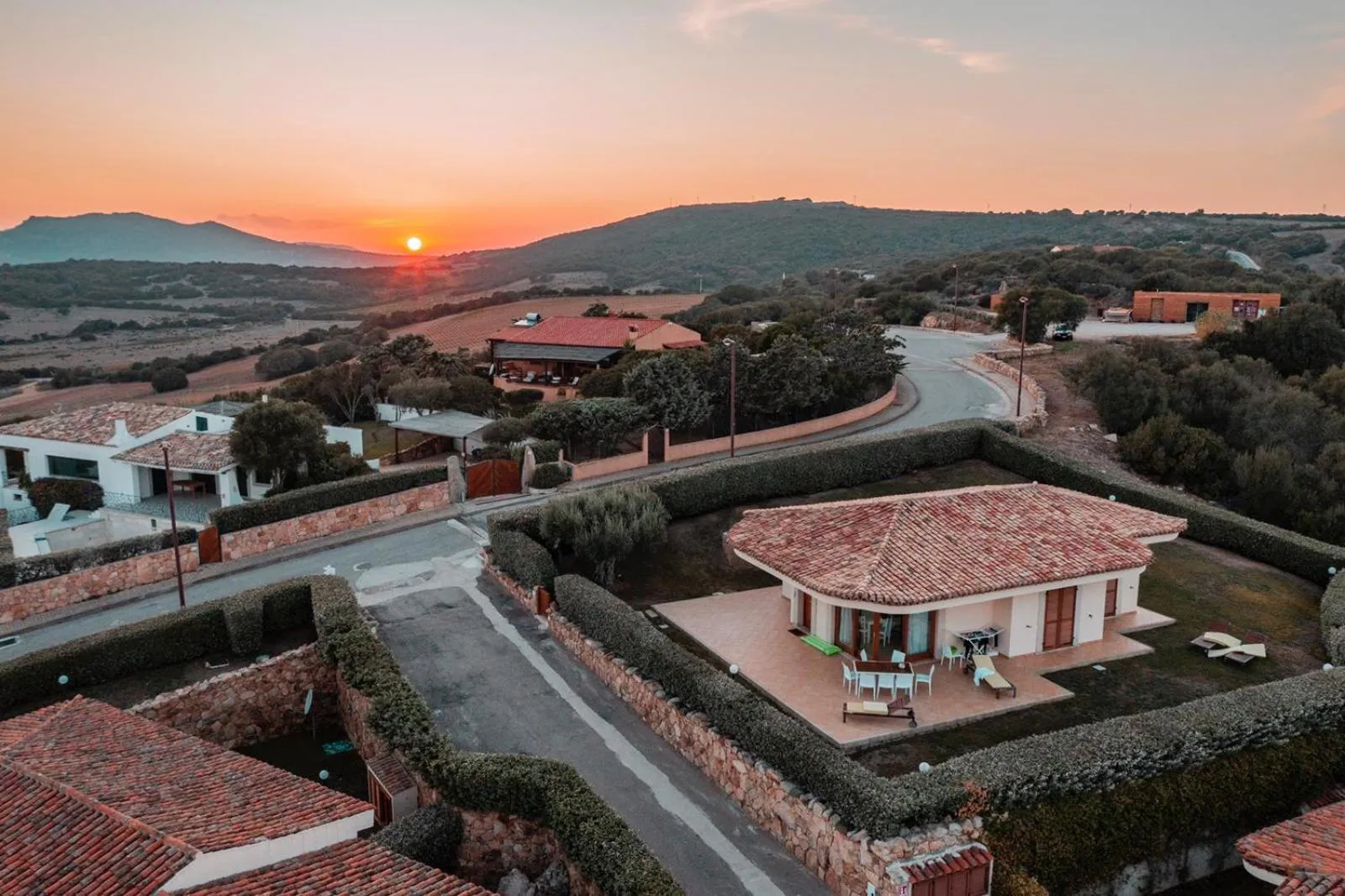 Bird's eye view in Le Ville Le Saline