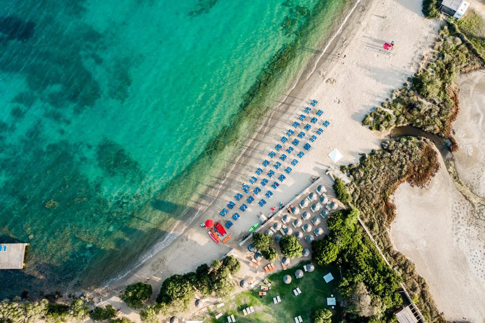 Bird's eye view in Le Ville Le Saline