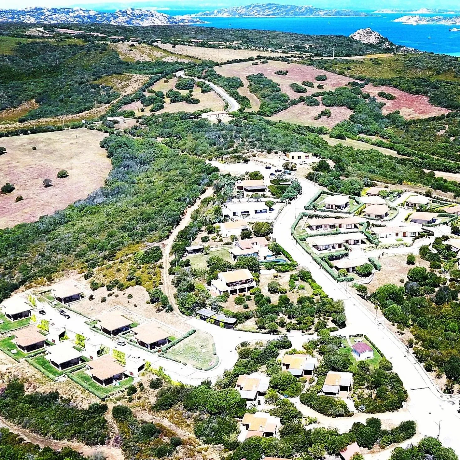 Bird's eye view in Le Ville Le Saline
