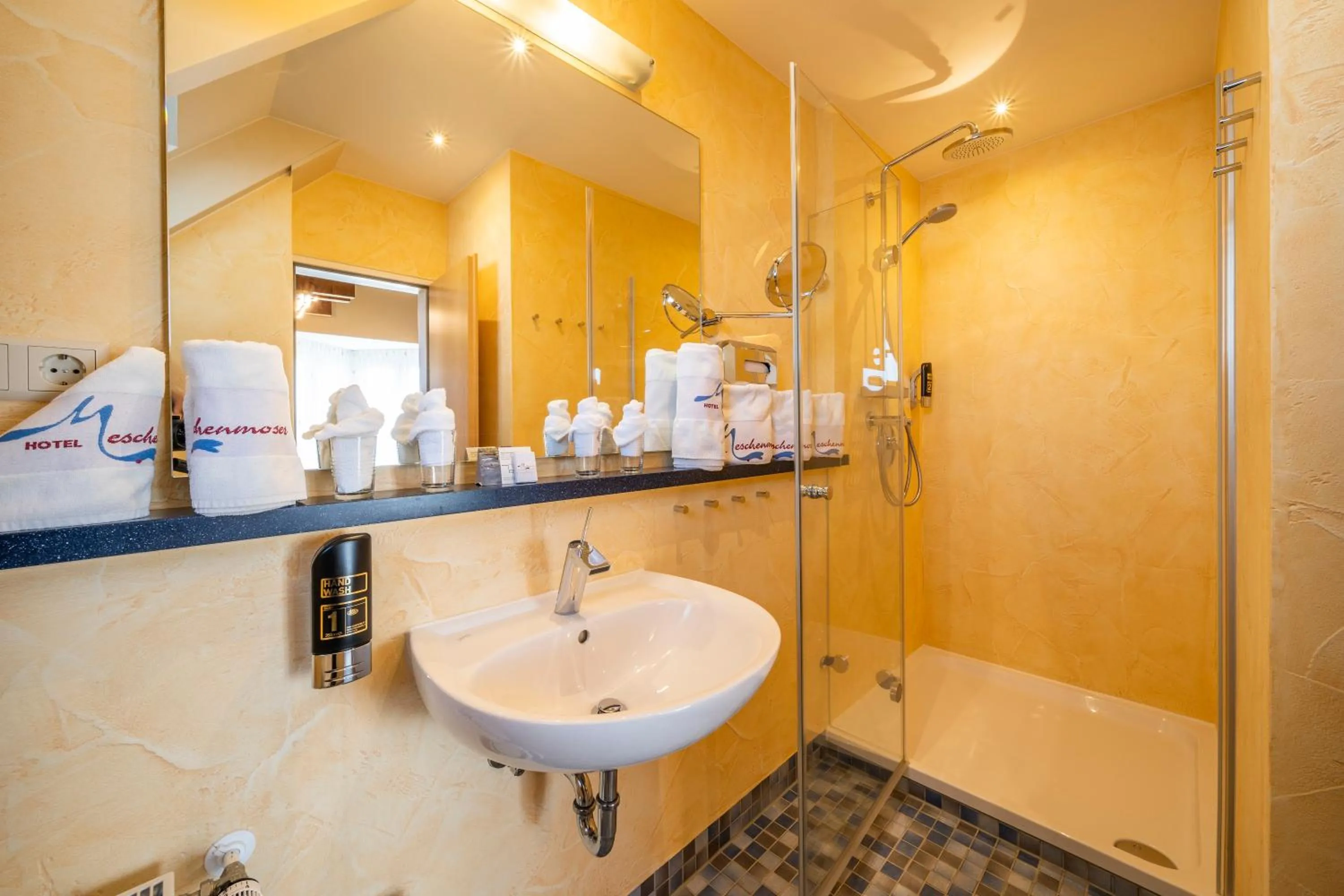 Bathroom in Hotel Meschenmoser