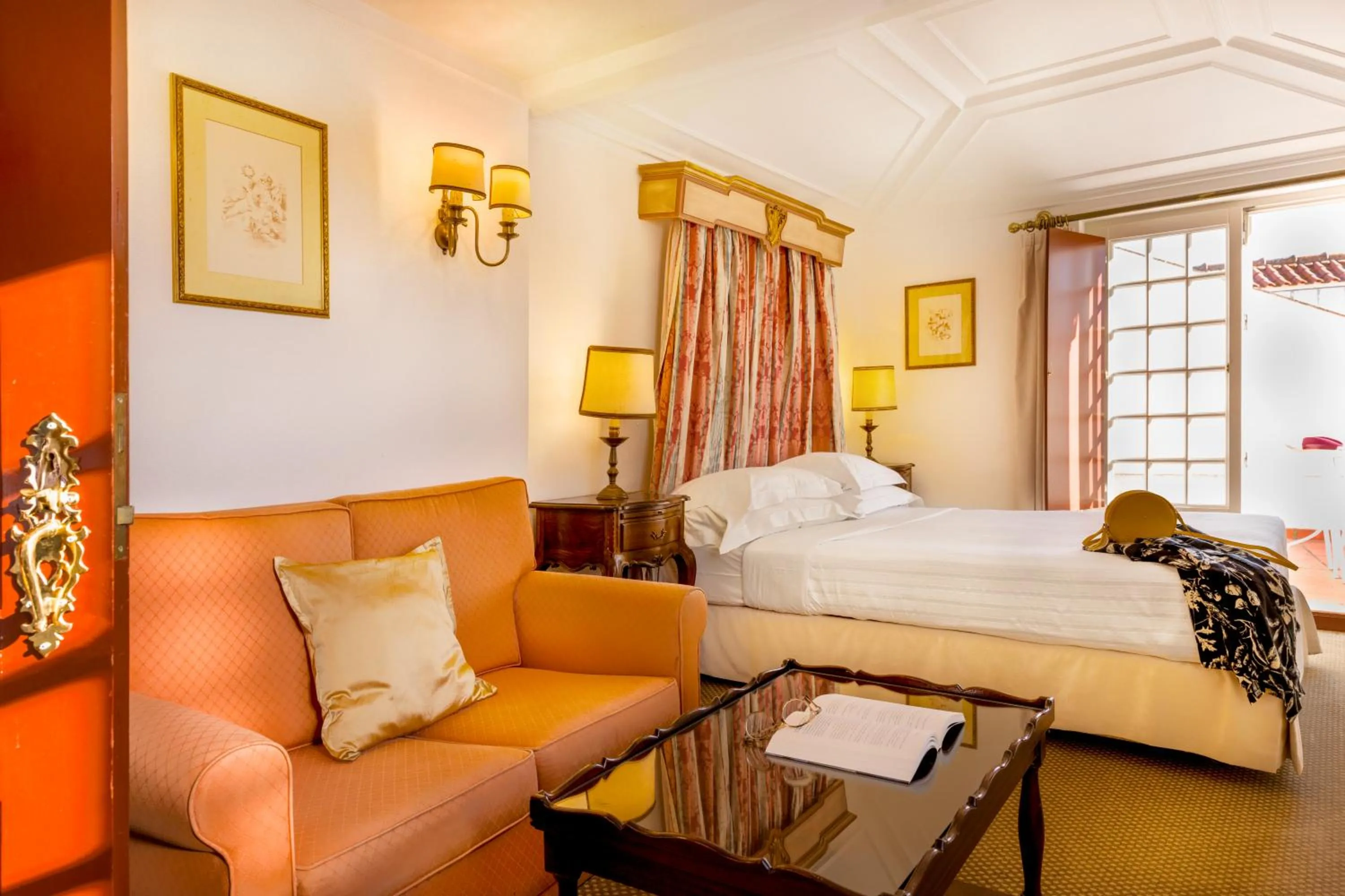 Bed in Pousada Castelo de Estremoz