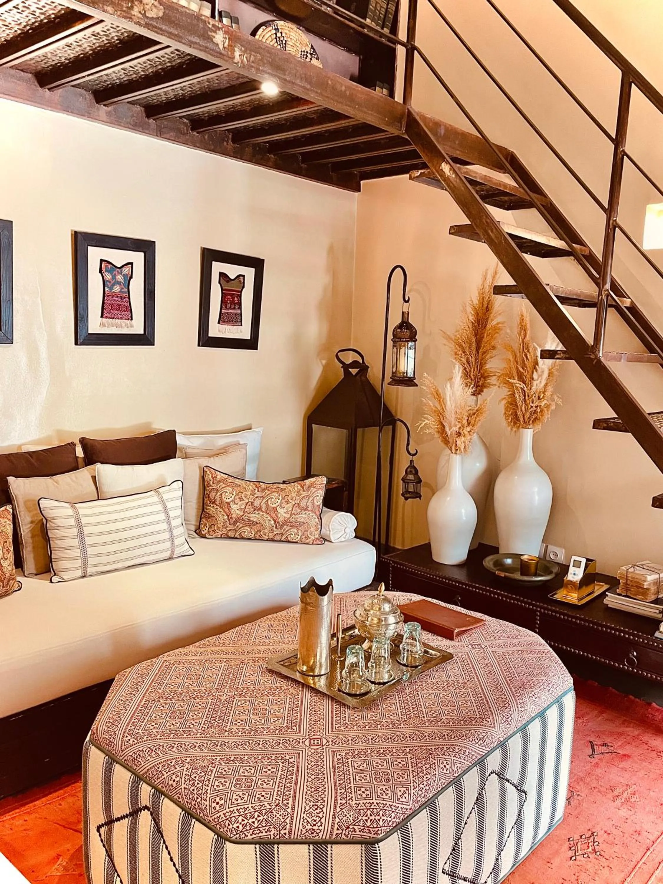 Living room in Riad Abracadabra