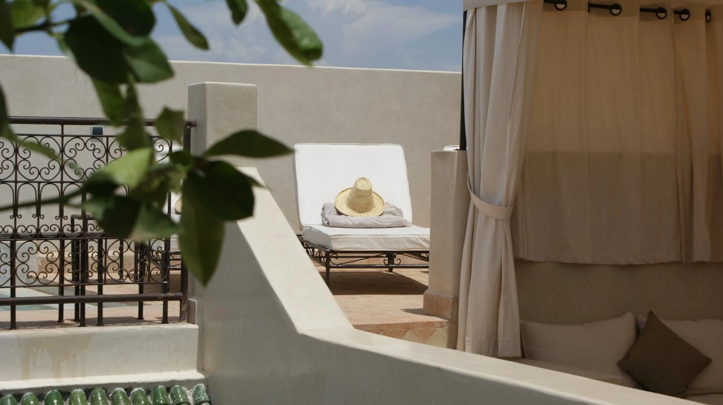Balcony/Terrace in Riad Abracadabra