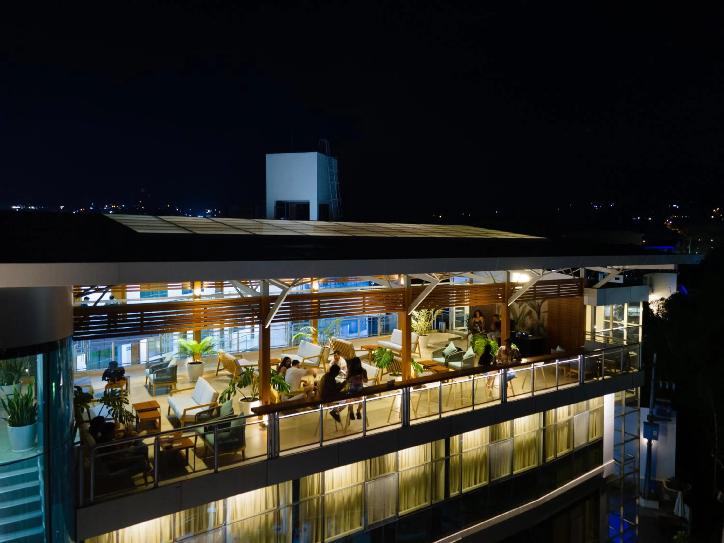 Balcony/Terrace in Rio Cumbaza Hotel