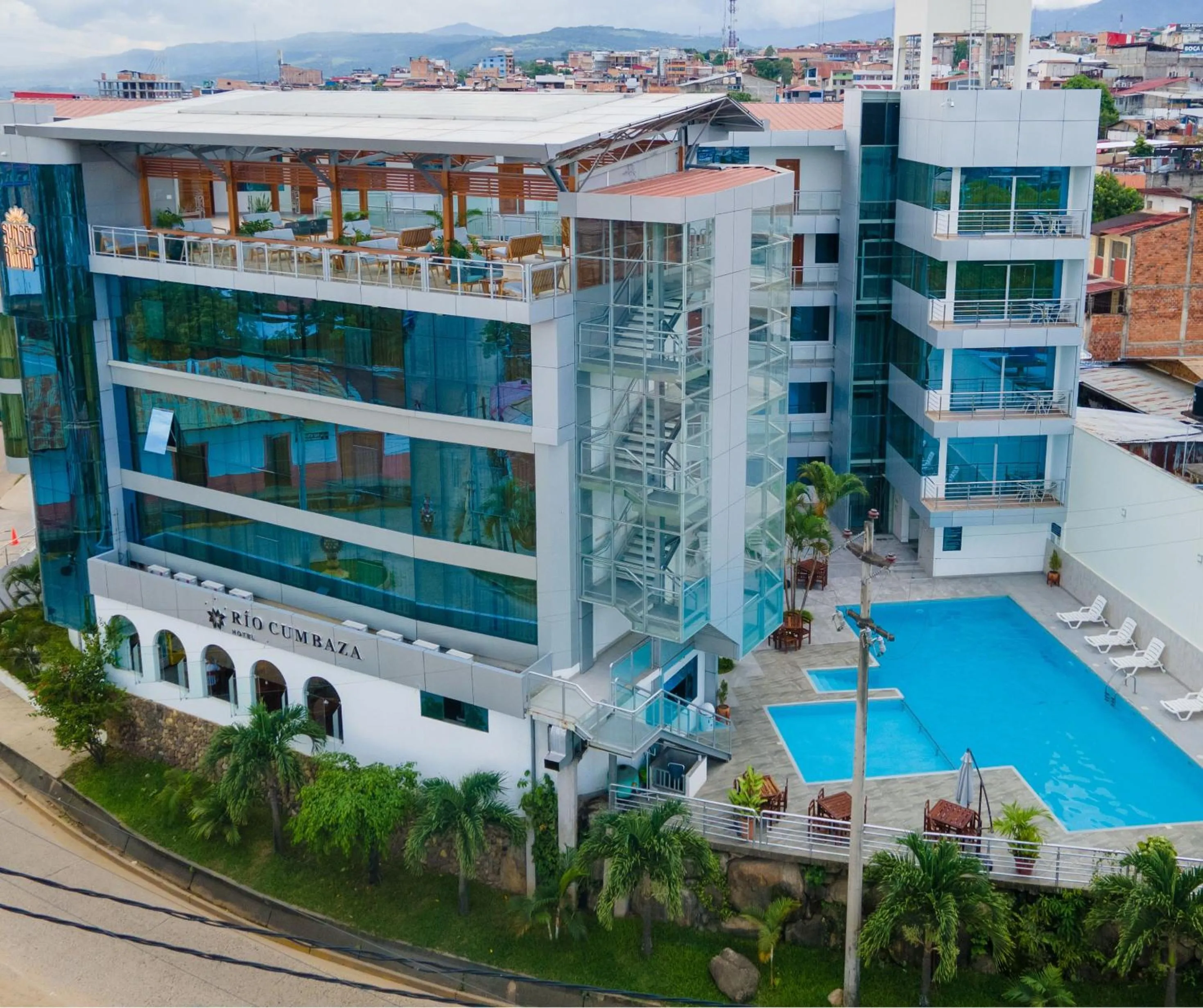 Property building in Rio Cumbaza Hotel