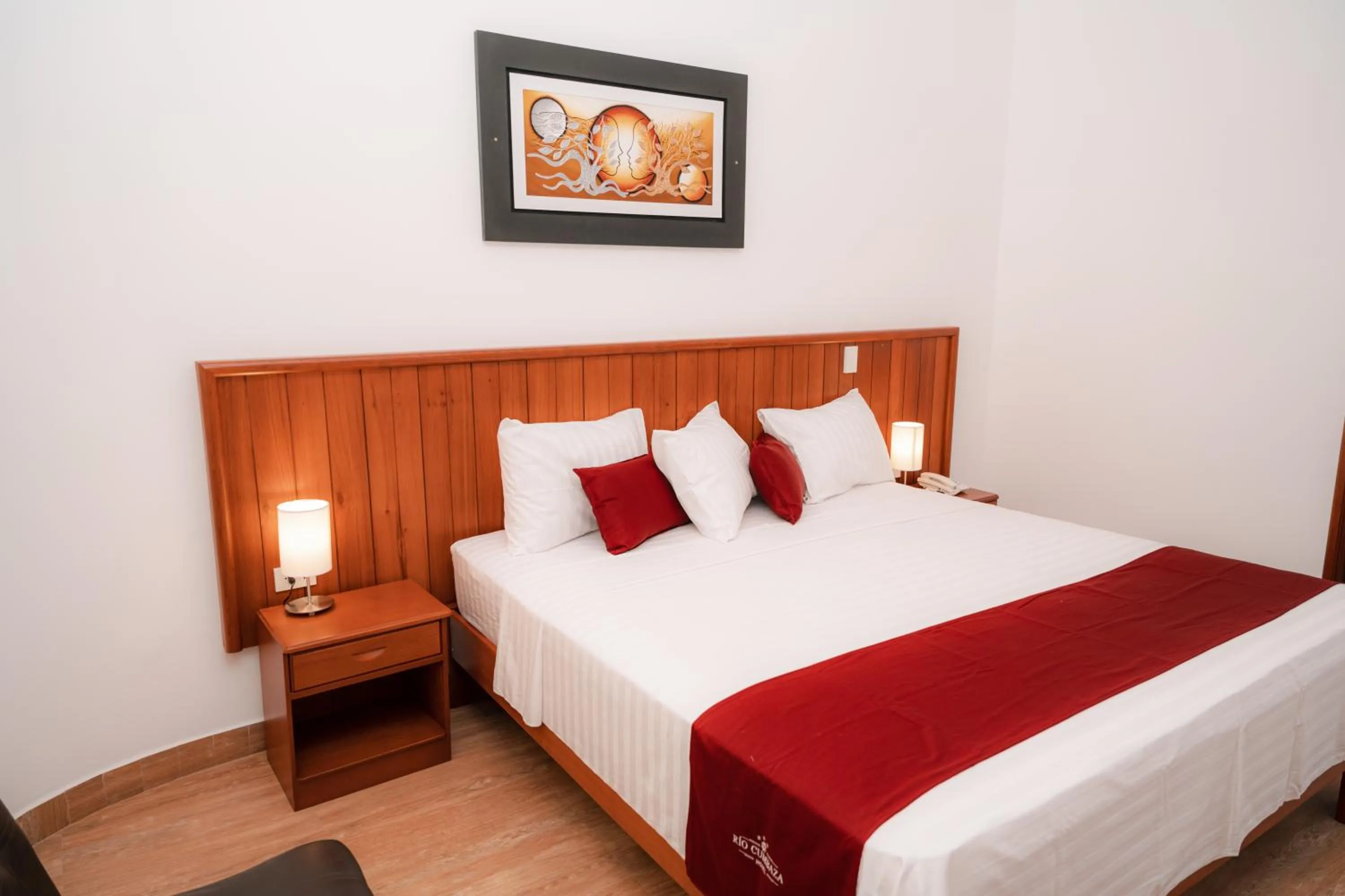 Bed in Rio Cumbaza Hotel