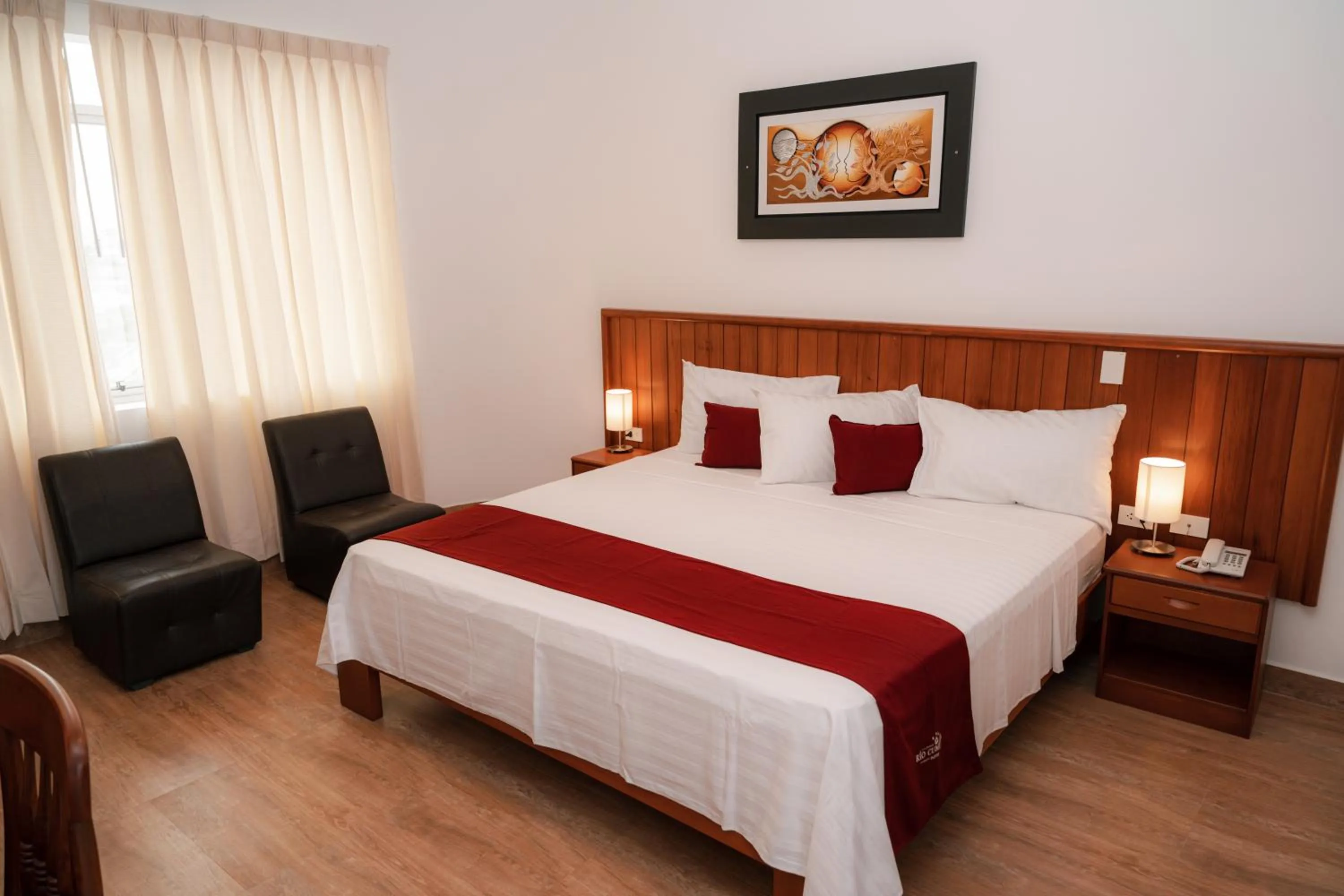 Photo of the whole room, Bed in Rio Cumbaza Hotel