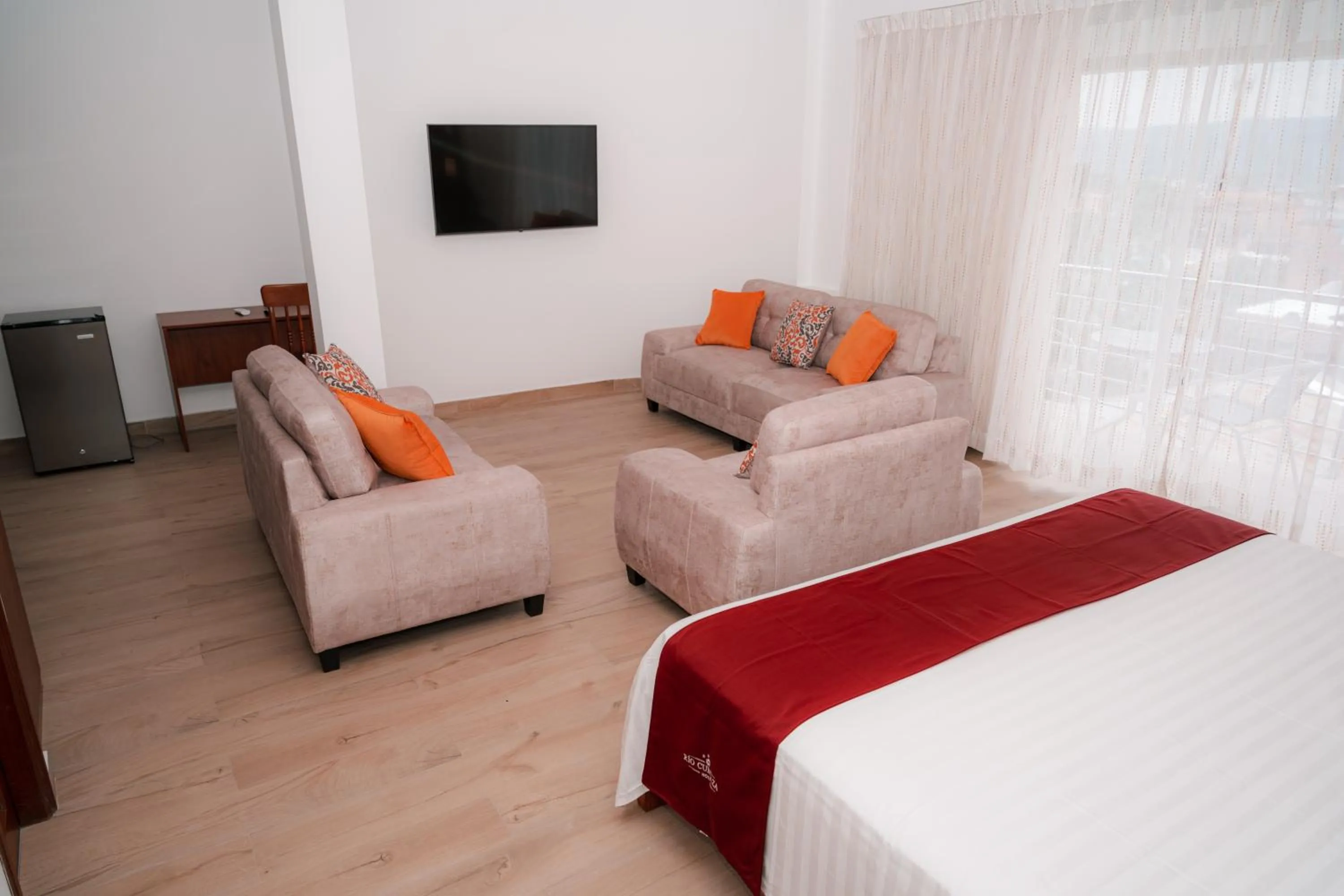 Photo of the whole room, Bed in Rio Cumbaza Hotel