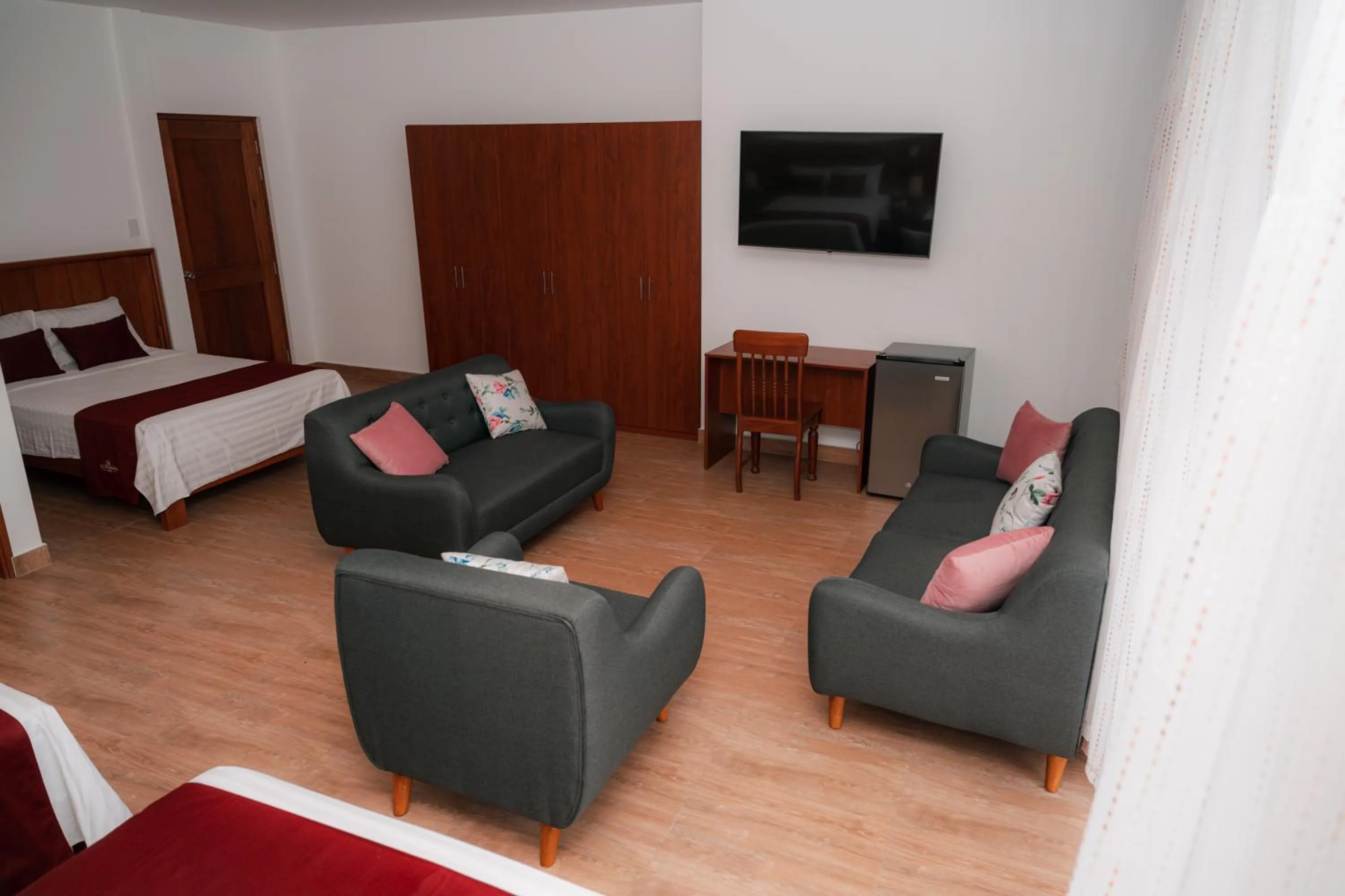 Photo of the whole room, Bed in Rio Cumbaza Hotel