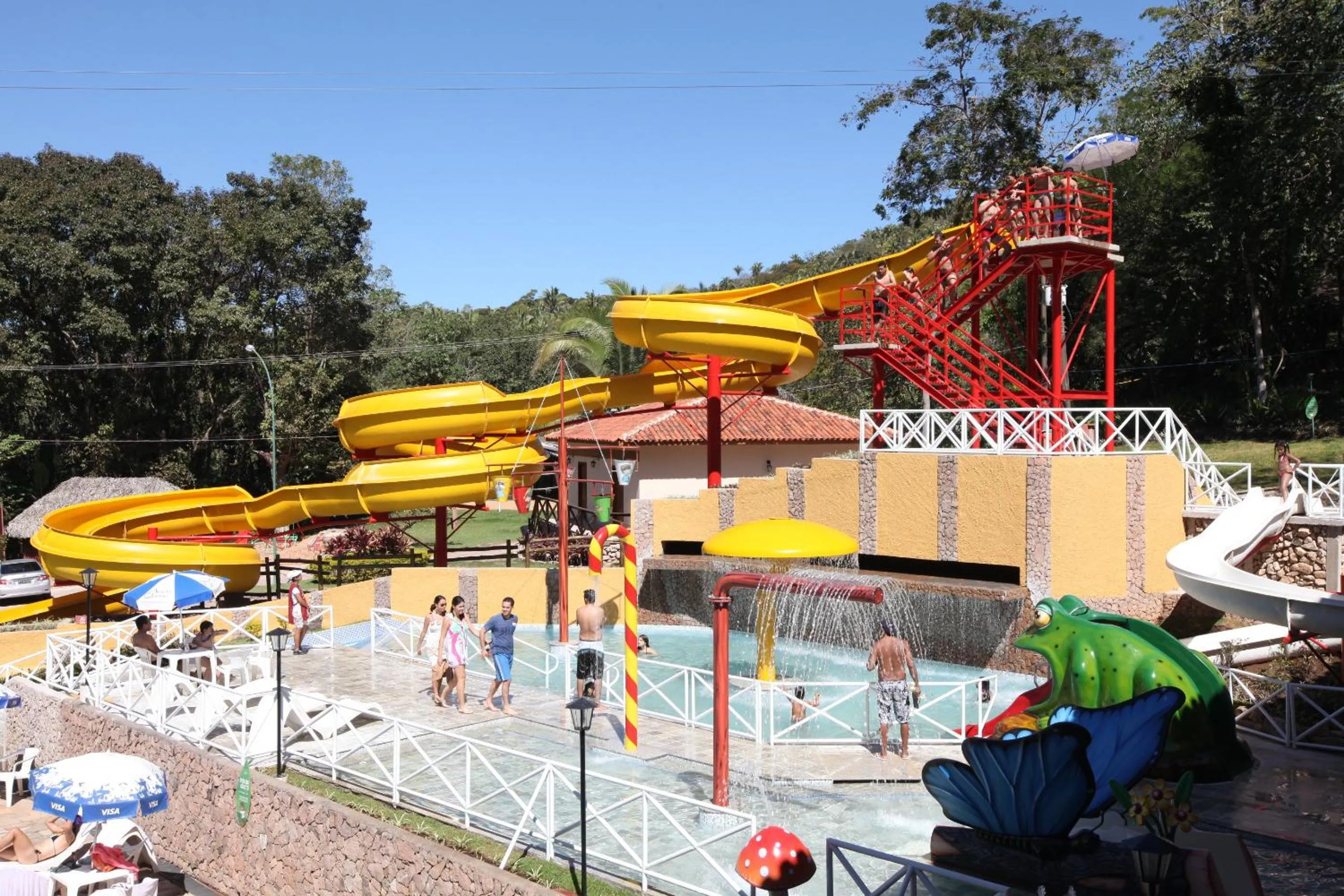 Aqua park in Hotel Mato Grosso Águas Quentes
