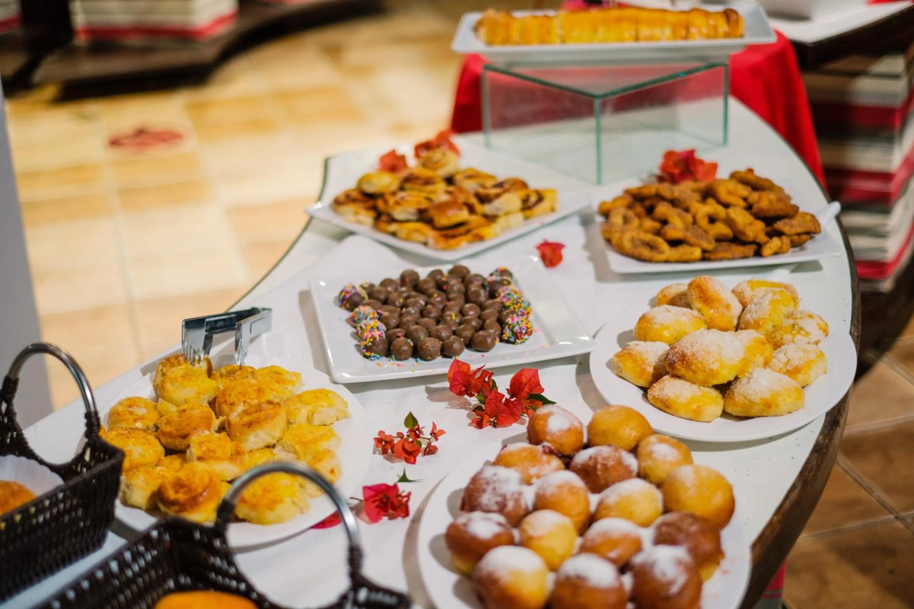 Buffet breakfast in Hotel Mato Grosso Águas Quentes