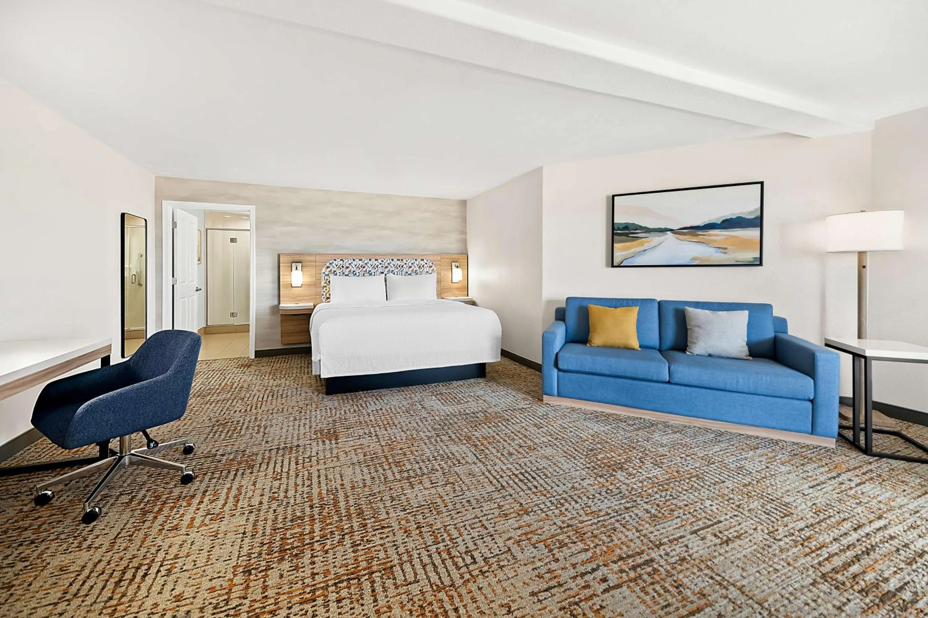 Bed in Hampton Inn Morgan Hill