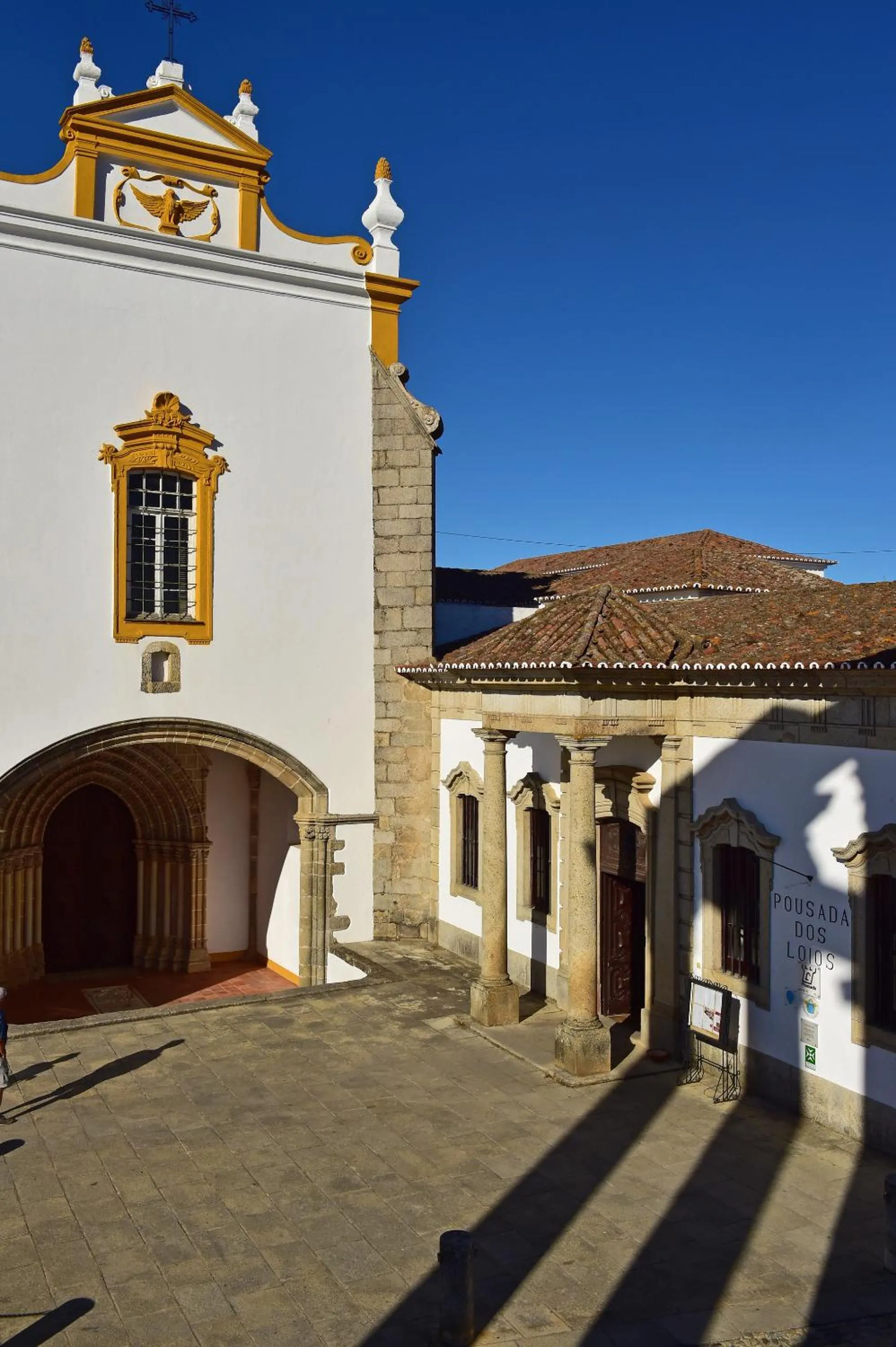 Facade/entrance in Pousada Convento de Evora