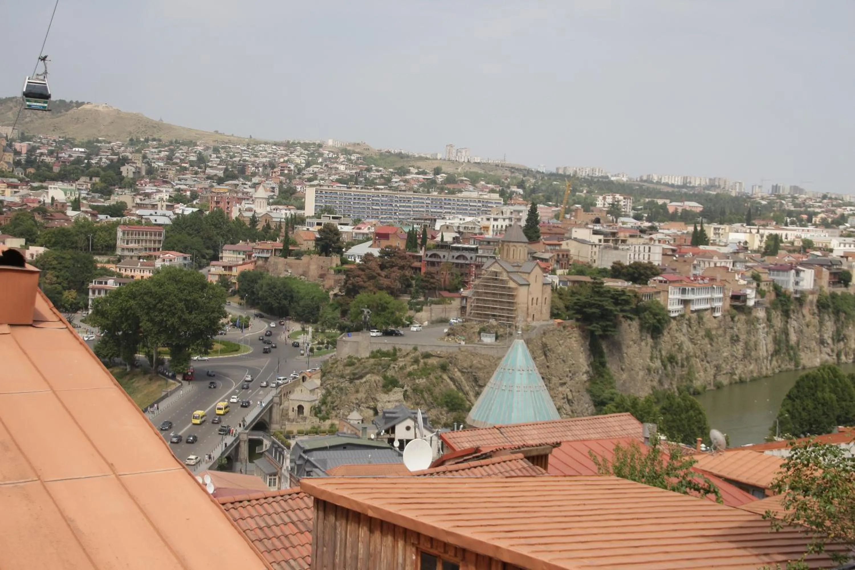 River view in M & L Old Tbilisi