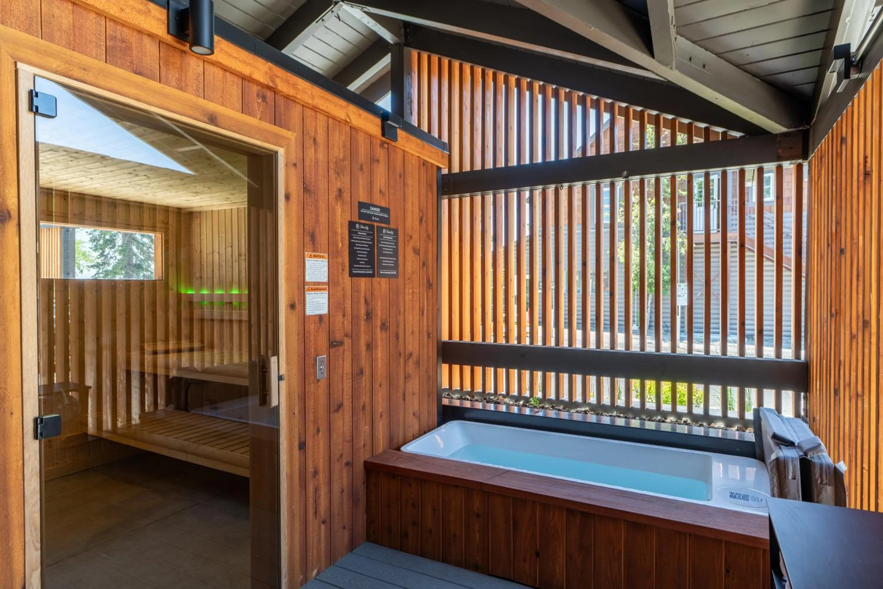 Sauna in evo Hotel Tahoe City