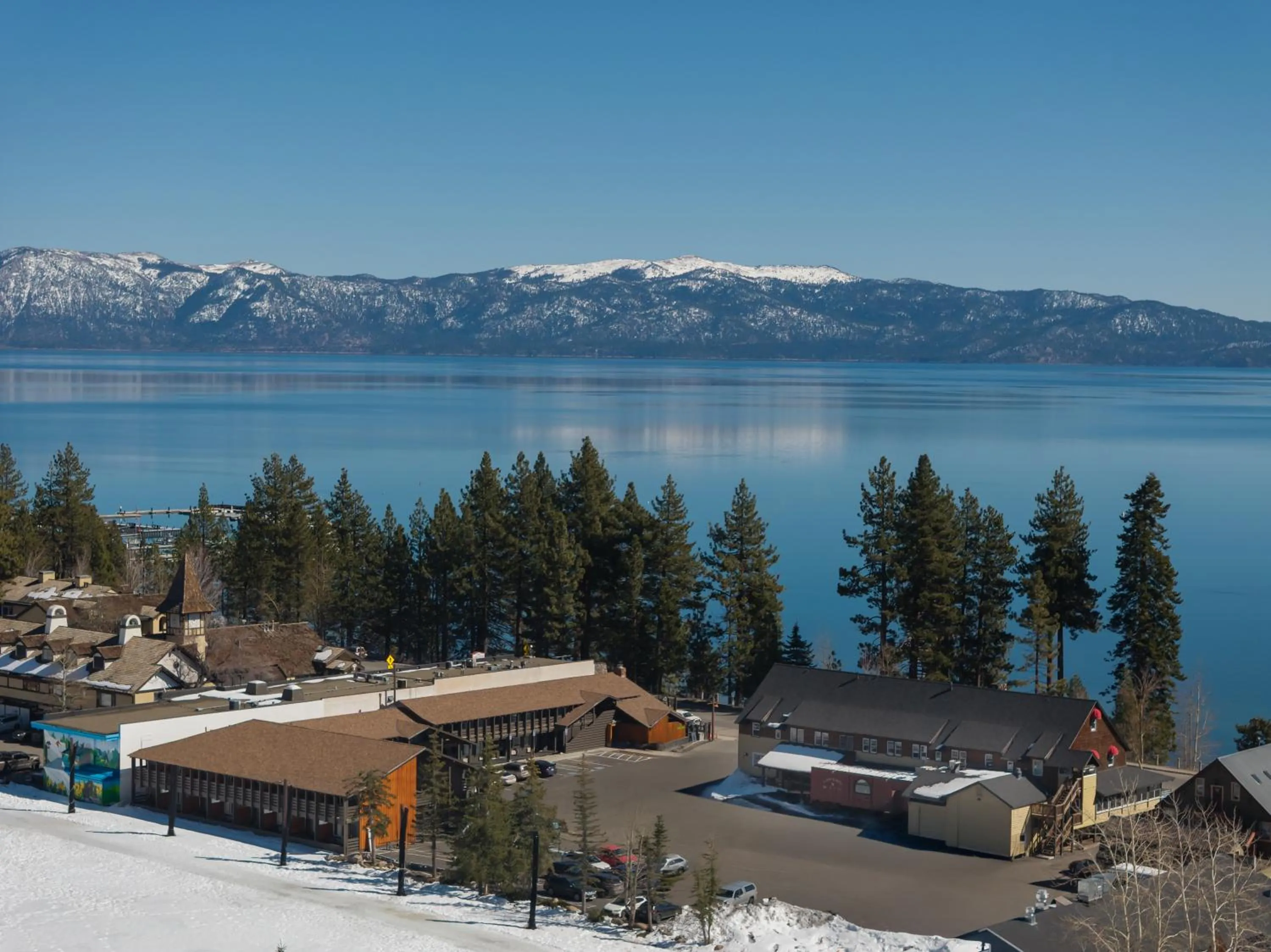 Bird's eye view in evo Hotel Tahoe City