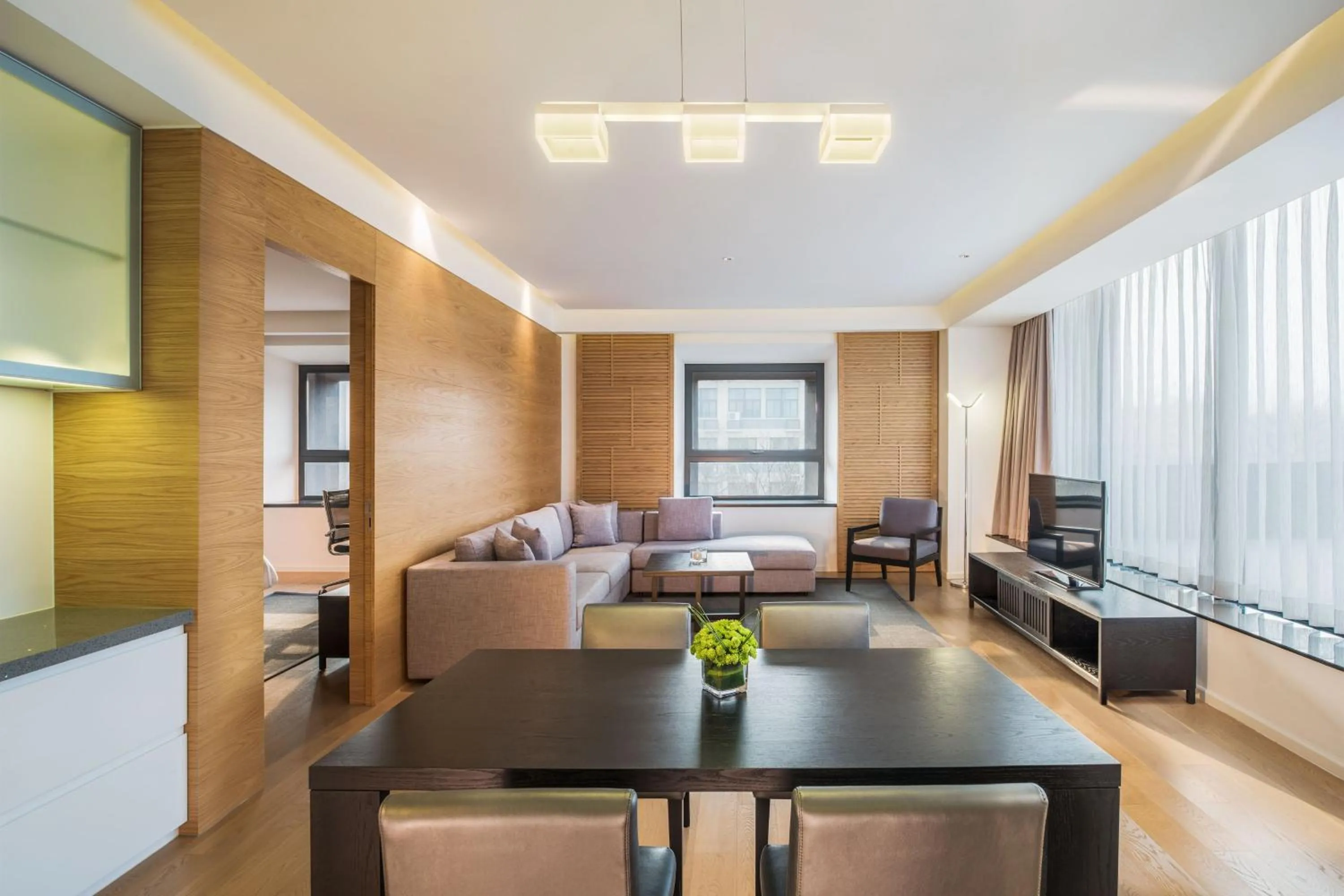 Living room, Bed in The Westin Xi'an