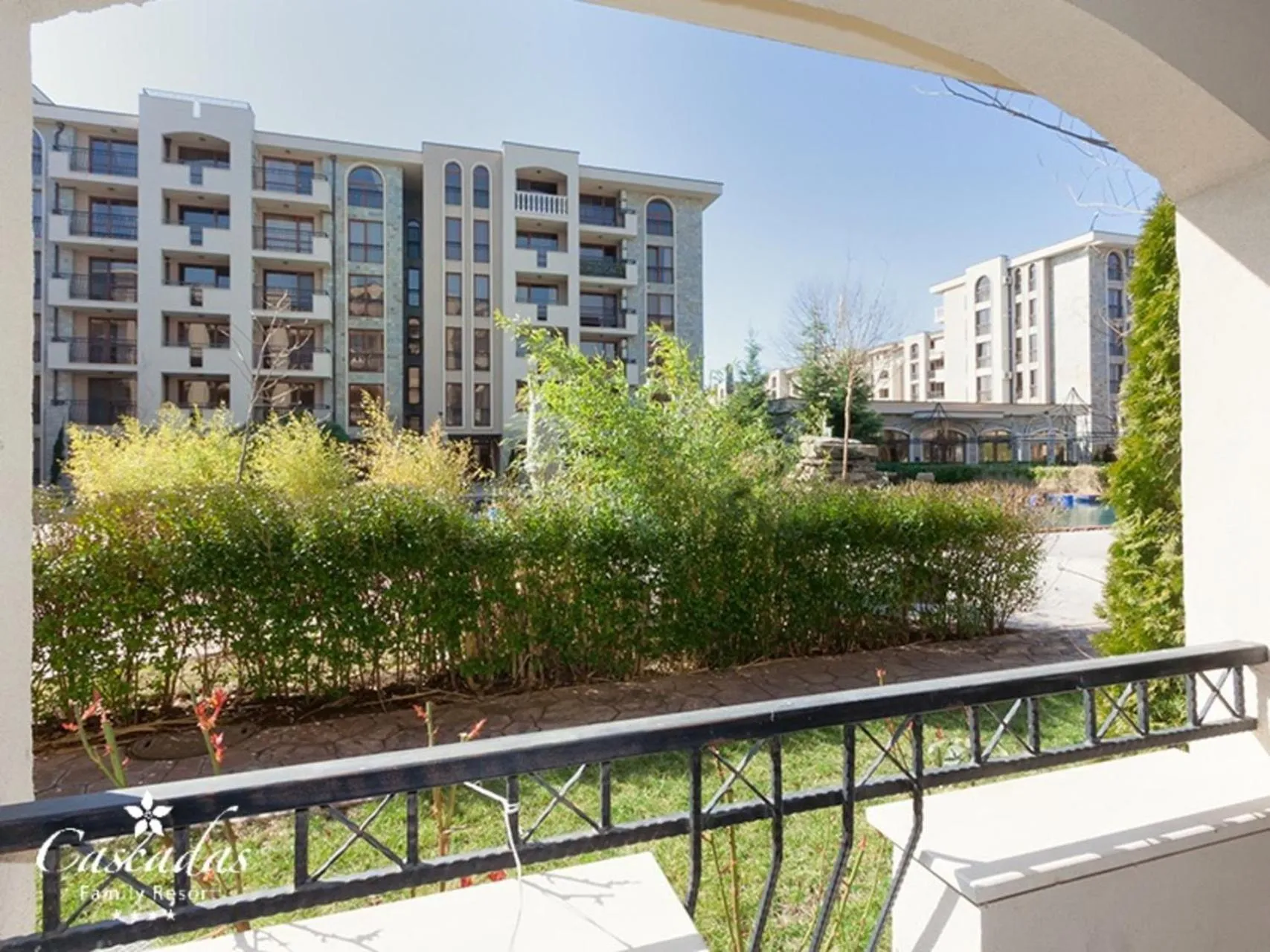 Balcony/Terrace in Cascadas Family Resort