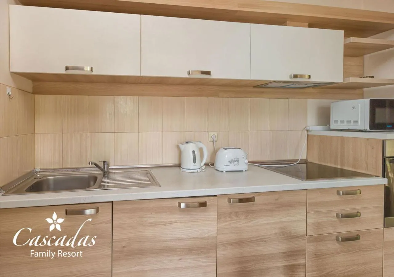 Kitchen or kitchenette in Cascadas Family Resort