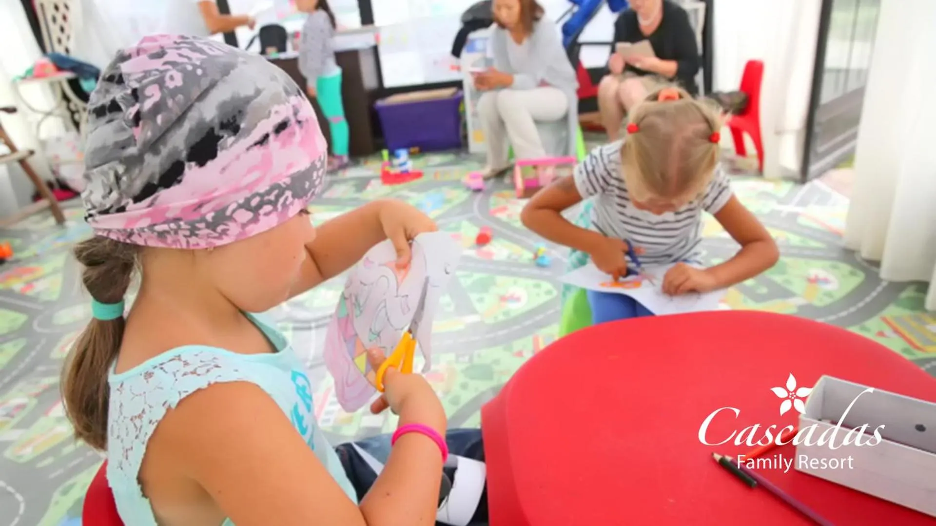 Kids's club in Cascadas Family Resort