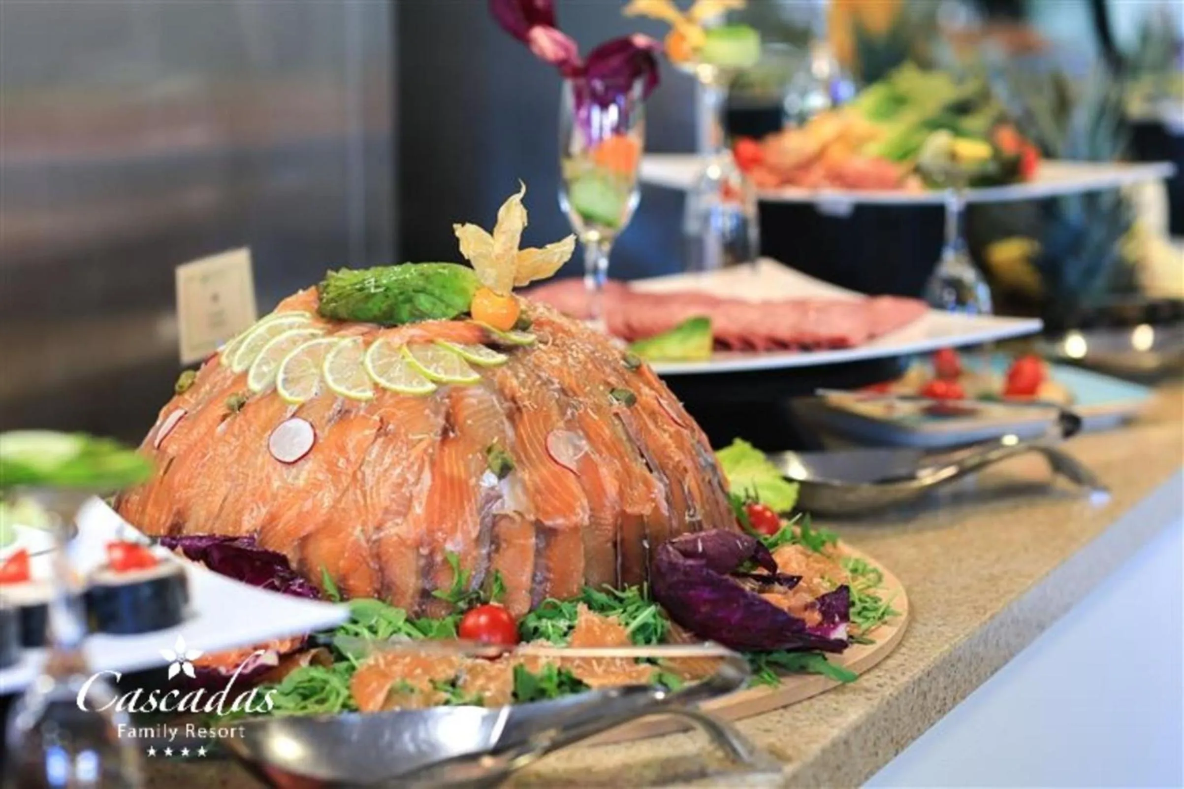 Restaurant/places to eat in Cascadas Family Resort