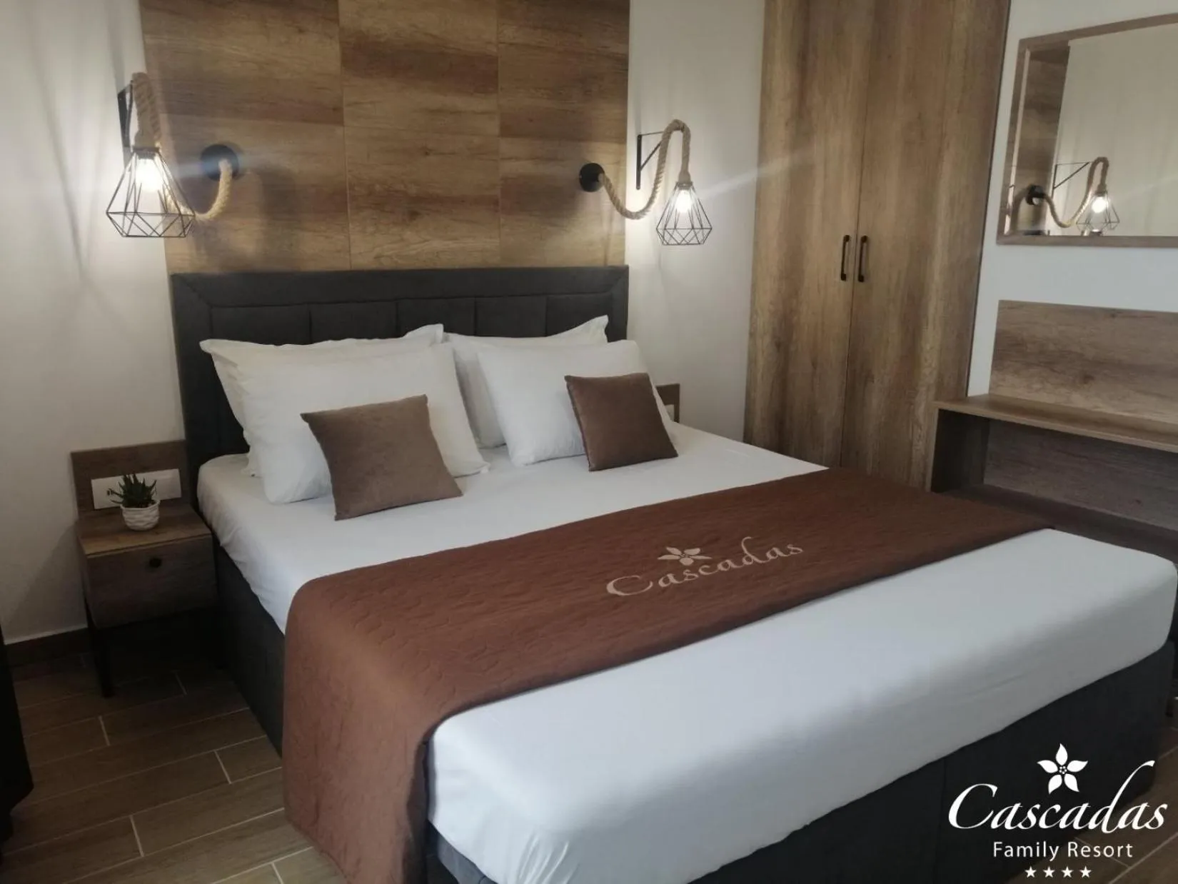 Bedroom, Bed in Cascadas Family Resort